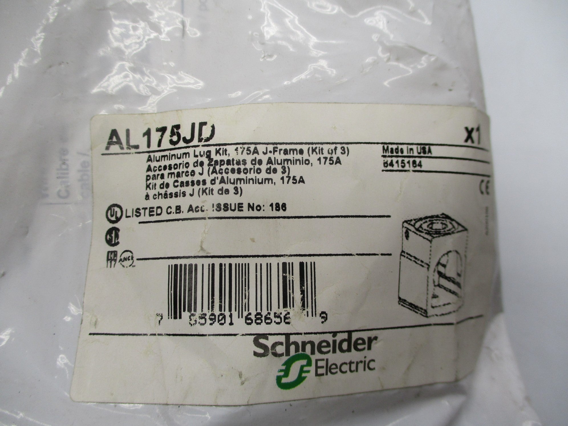 SCHNEIDER ELECTRIC AL175JD NSMP
