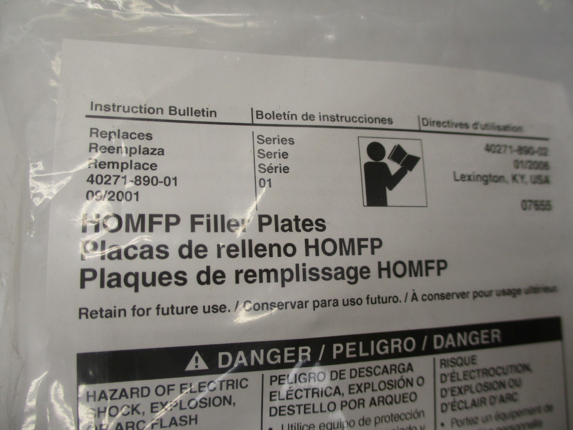 SQUARE D HOMFP SER. 01 (PKG OF 5) NSMP