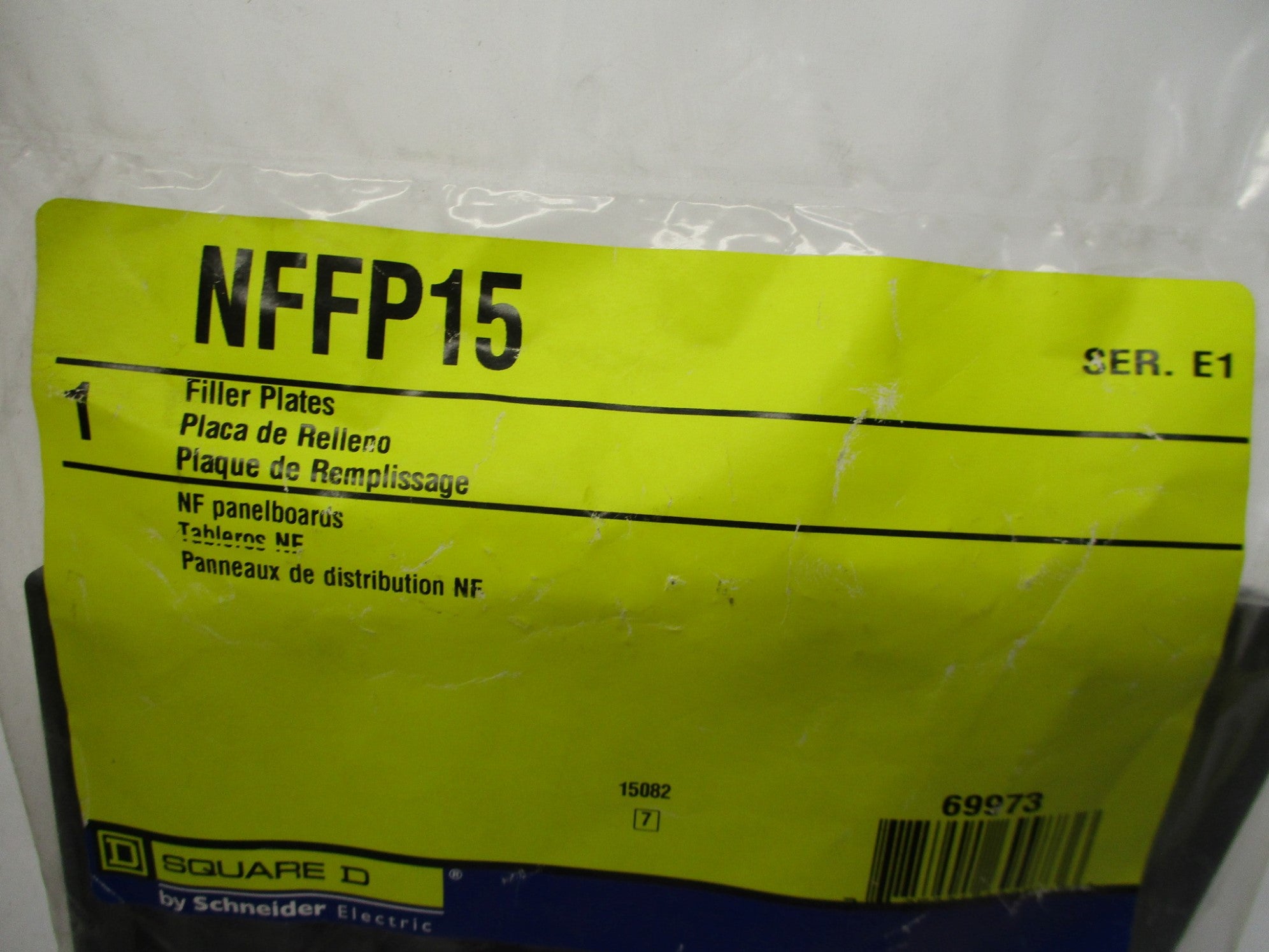 SQUARE D NFFP15 SER. E1 (PKG OF 15) NSMP