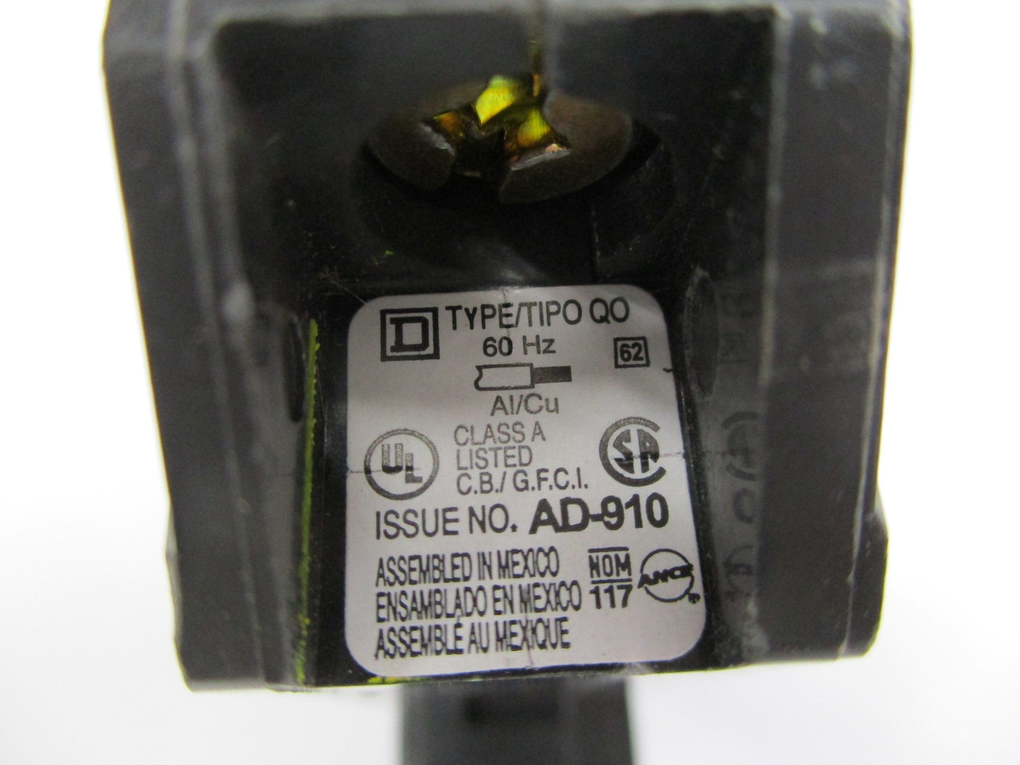 SQUARE D QOB120GFI 20A 120V NSMP