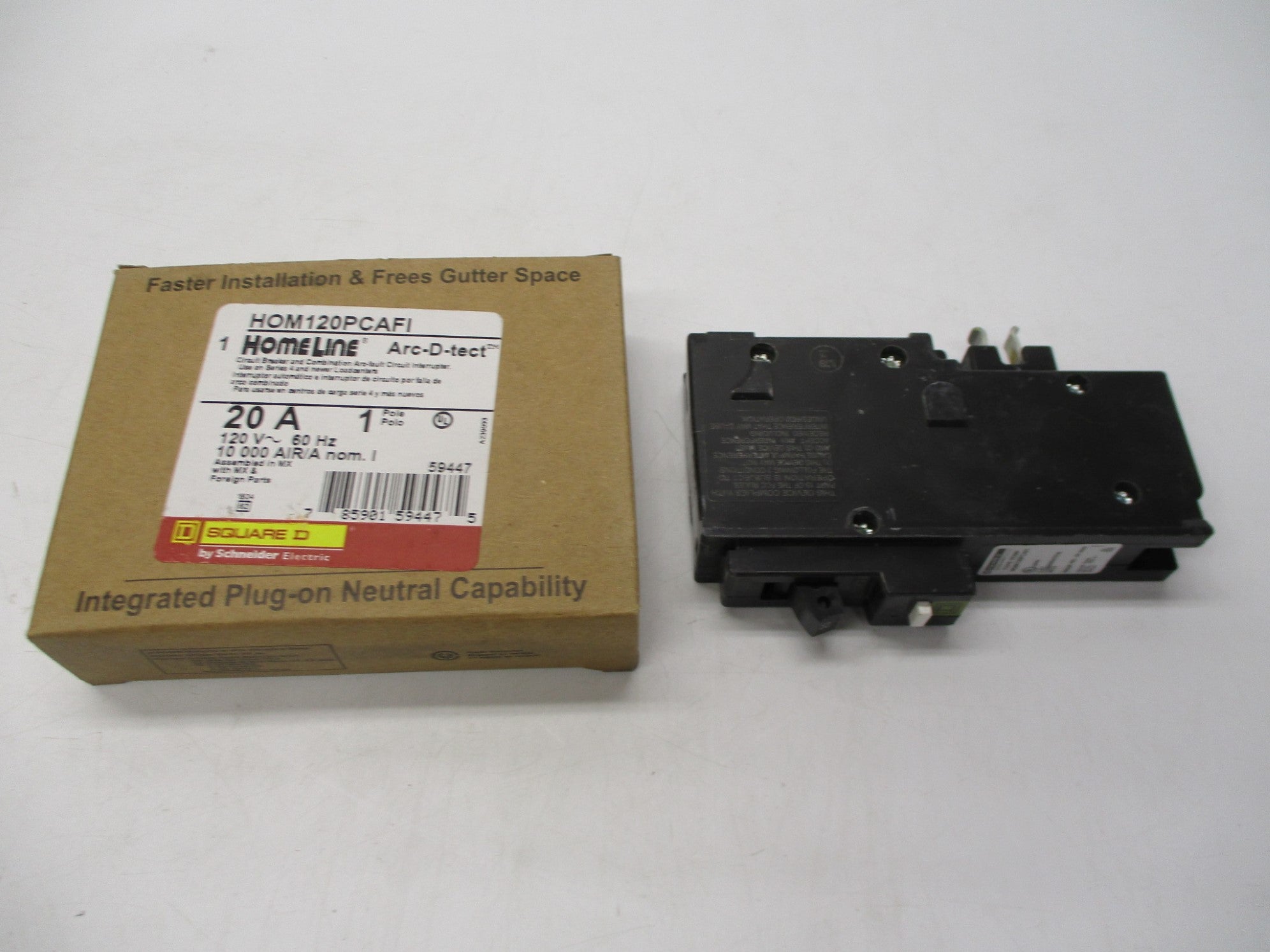 SQUARE D HOM120PCAFI 20A 120V NSMP