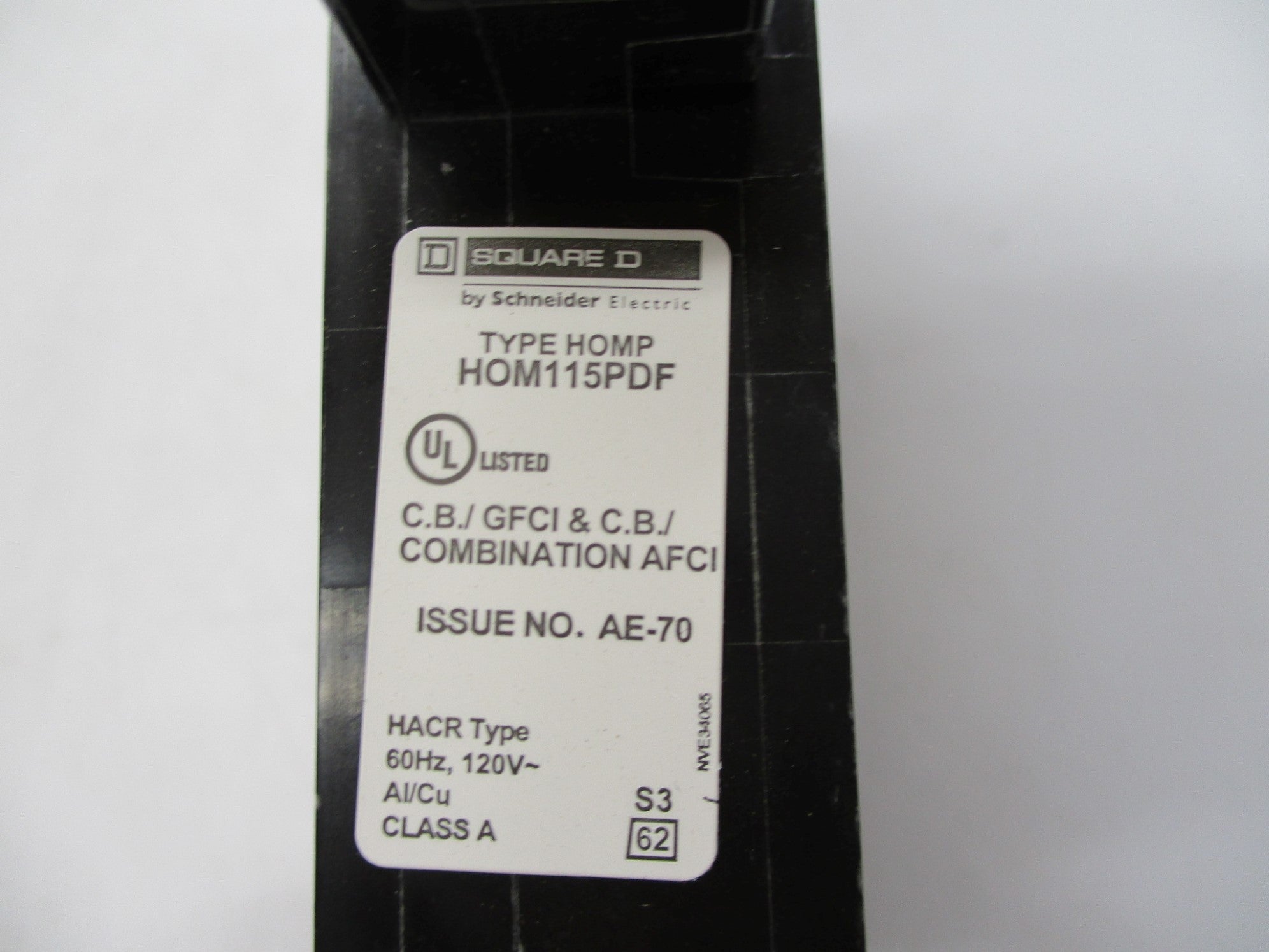 SQUARE D HOM115PDF 15A 120V NSMP