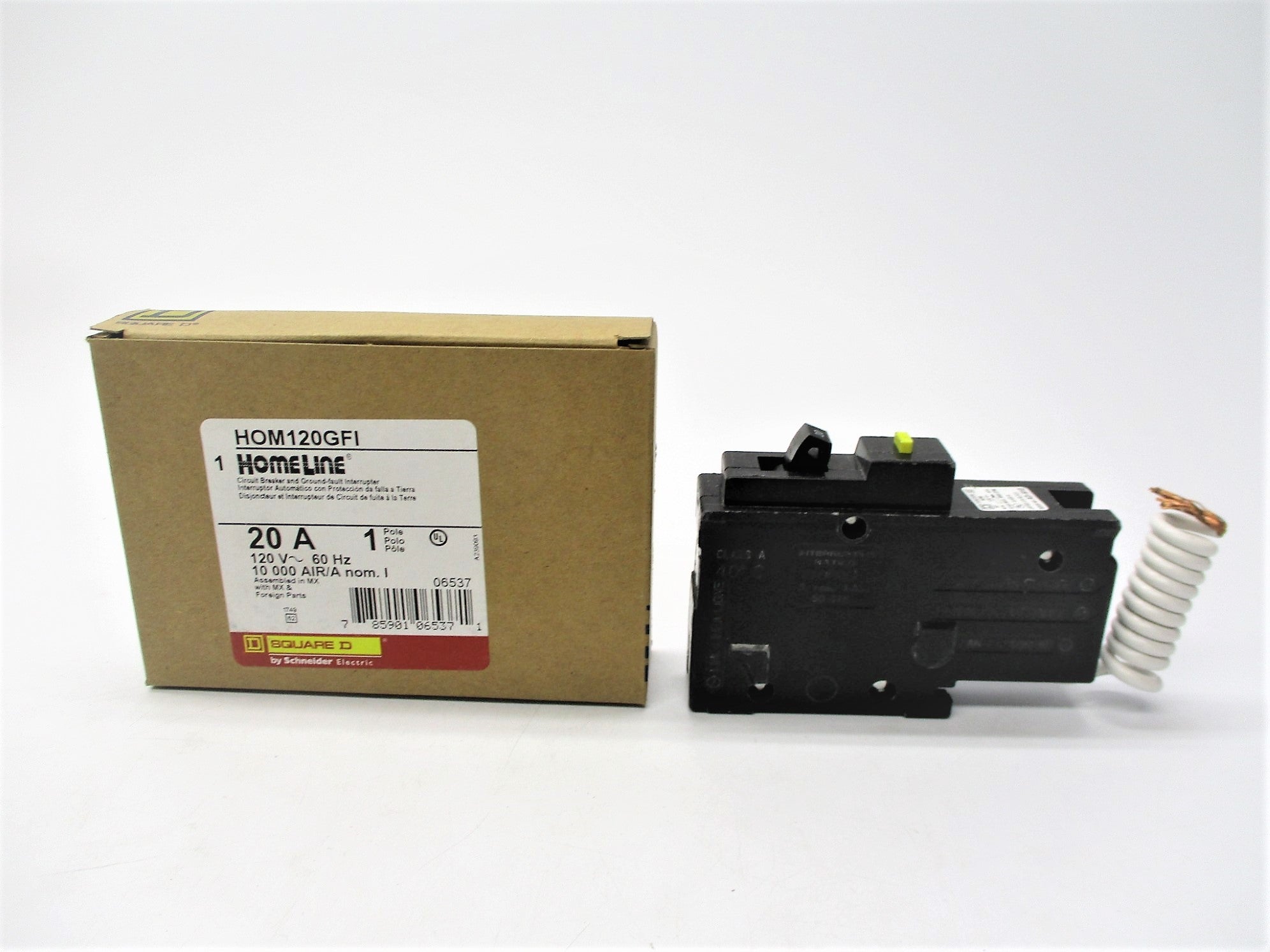 SQUARE D HOM120GFI 20A 120V NSMP