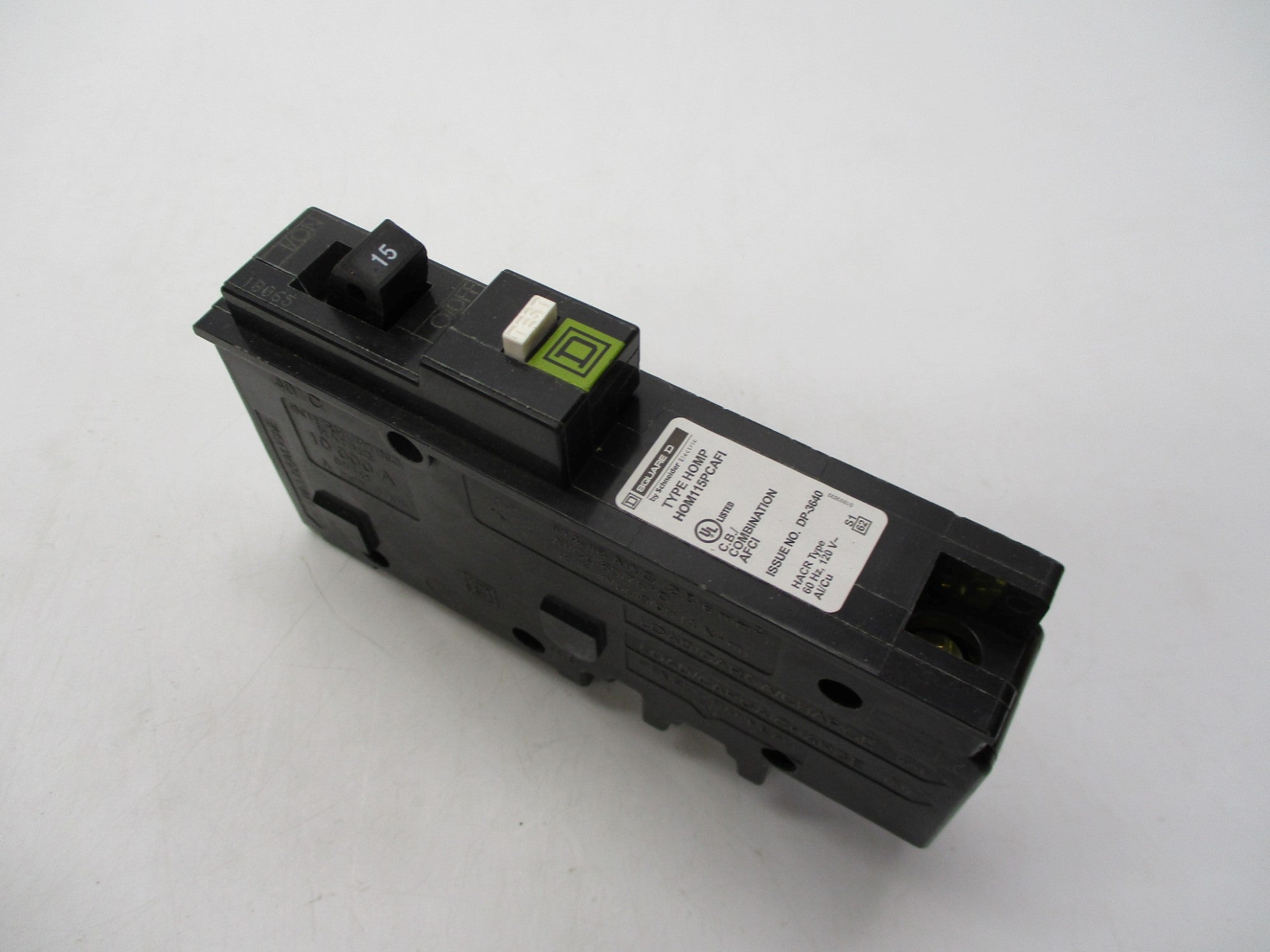 SQUARE D HOM115PCAFI 15A 120V NSMP