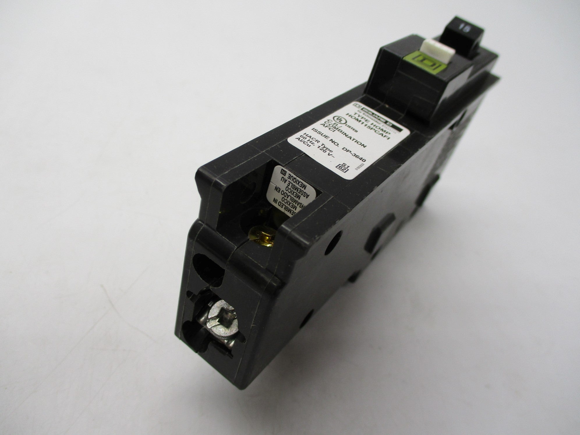 SQUARE D HOM115PCAFI 15A 120V NSMP