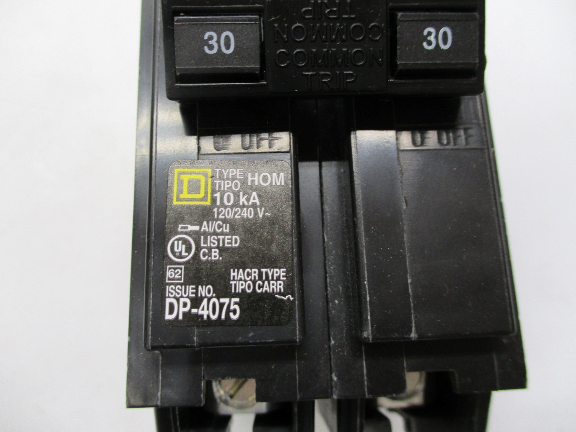 SQUARE D HOM2305219 30A 120/240V NSMP