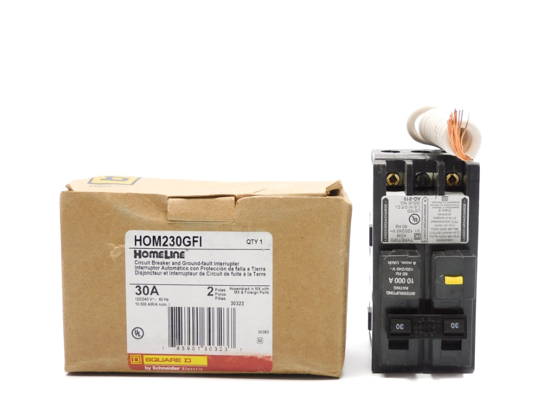 SQUARE D HOM230GFI 30A 120/240V NSMP