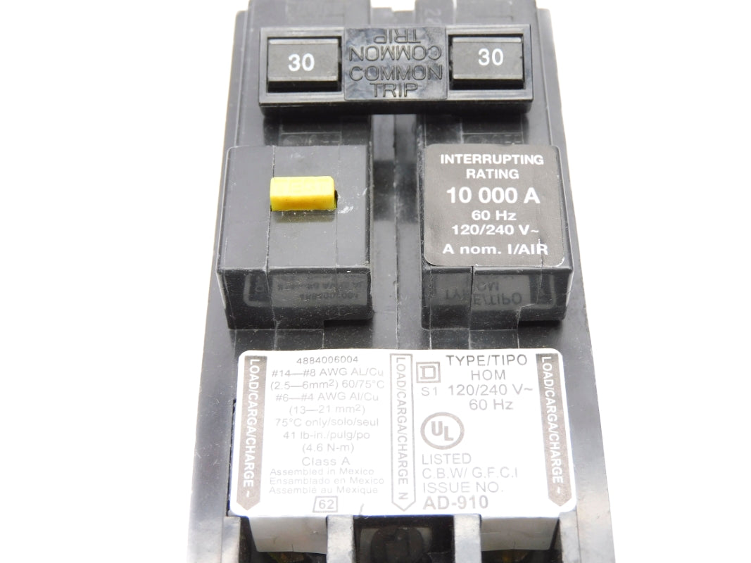 SQUARE D HOM230GFI 30A 120/240V NSMP