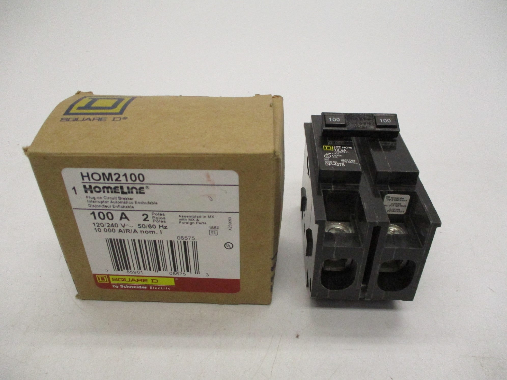 SQUARE D HOM2100 100A 120/240V NSMP