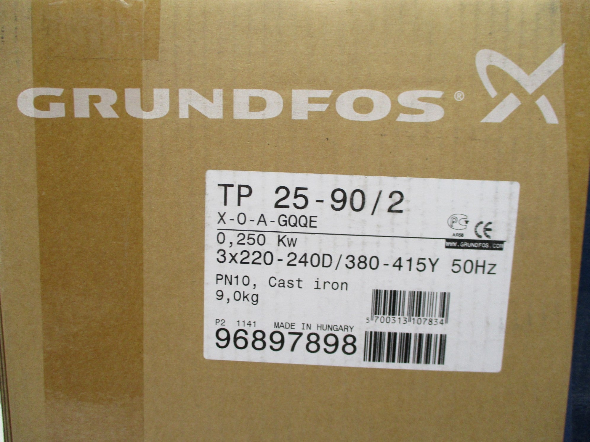 GRUNDFOS TP25-90/2 NSMP