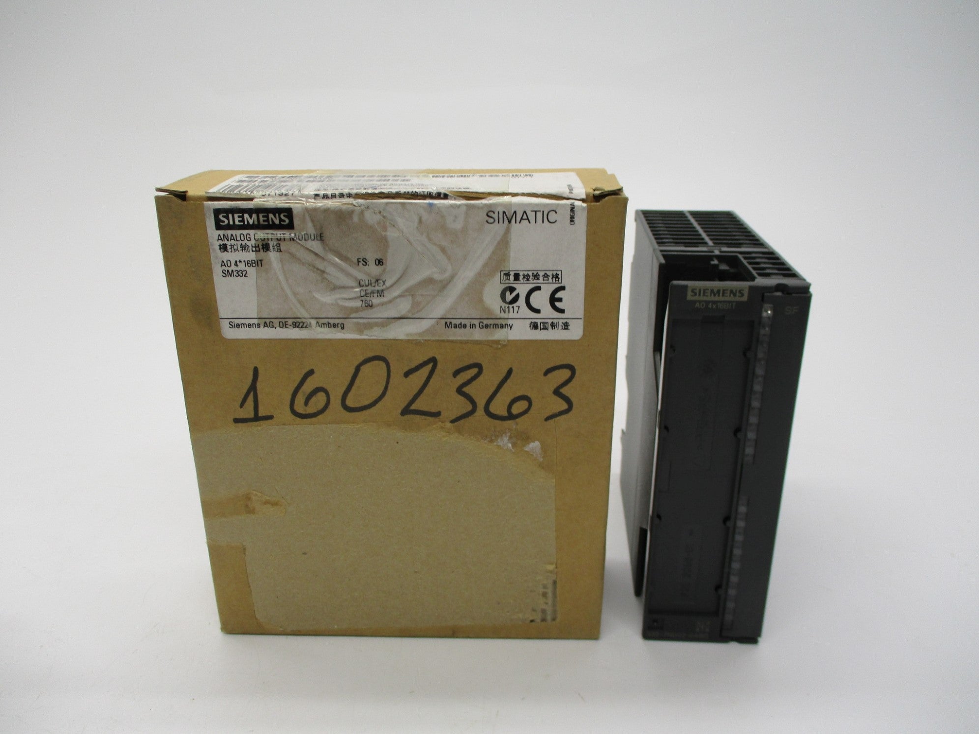 SIEMENS 6ES7332-7ND02-0AB0 NSMP