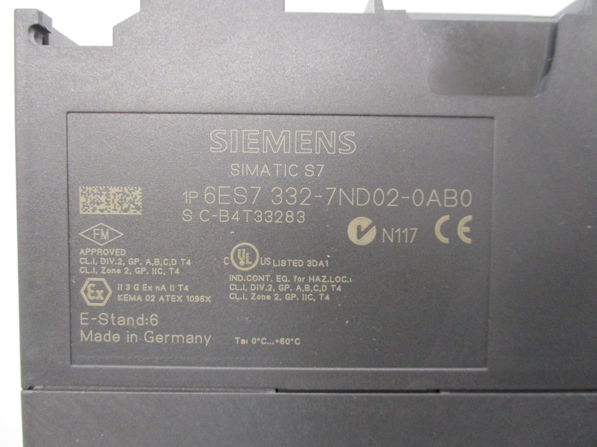 SIEMENS 6ES7332-7ND02-0AB0 NSMP