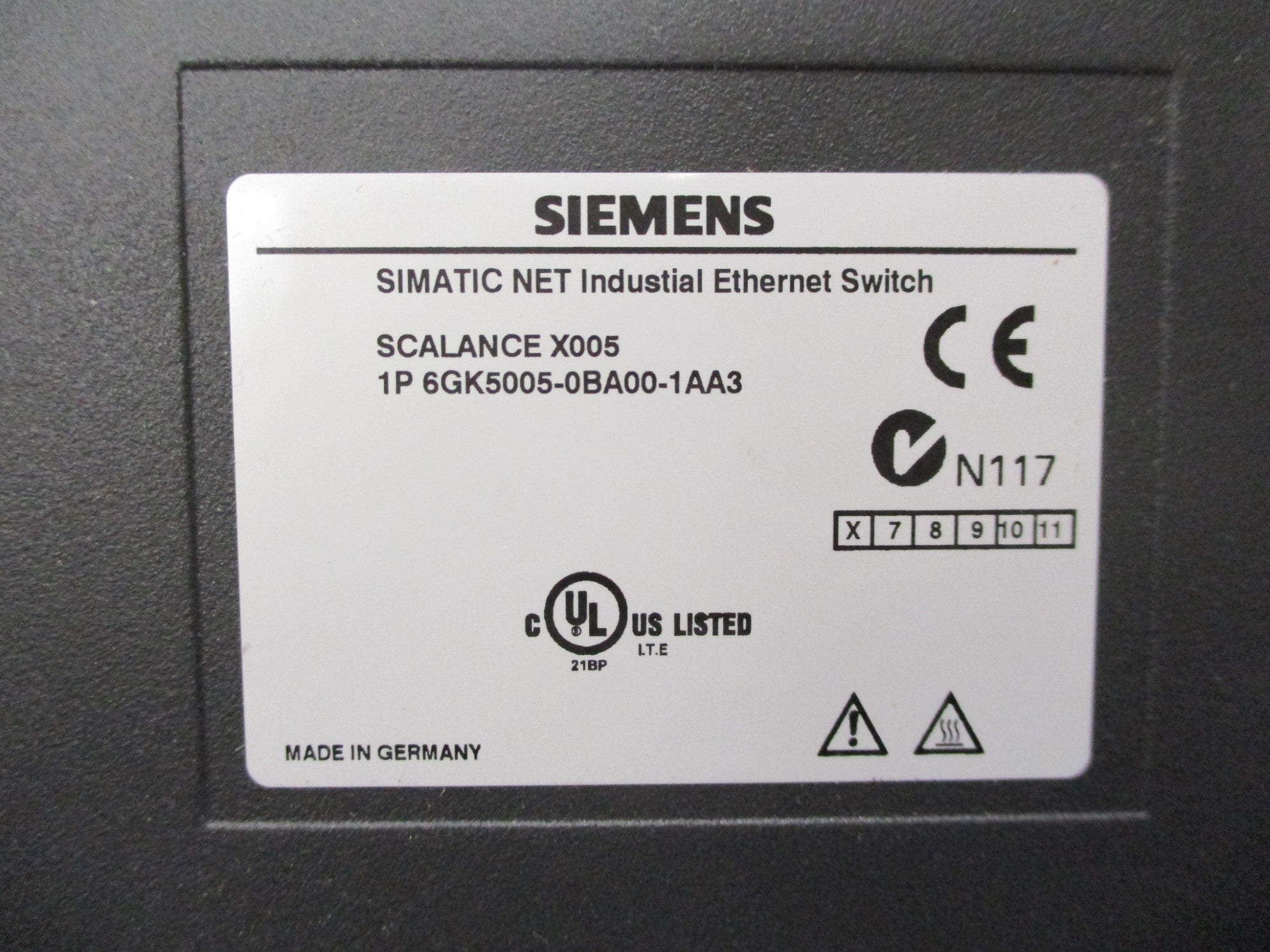 SIEMENS 6GK5005-0BA00-1AA3 NSMP