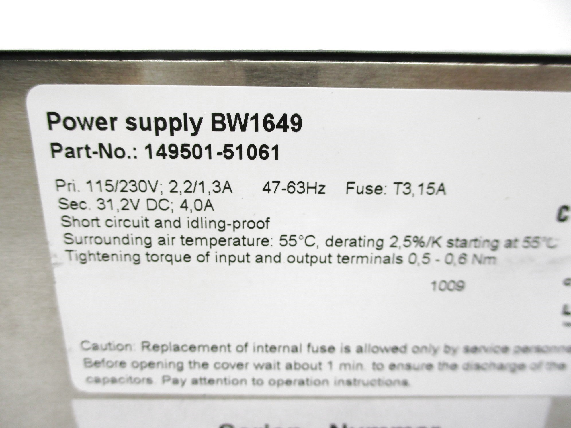 B+W 149501-51061 NSMP