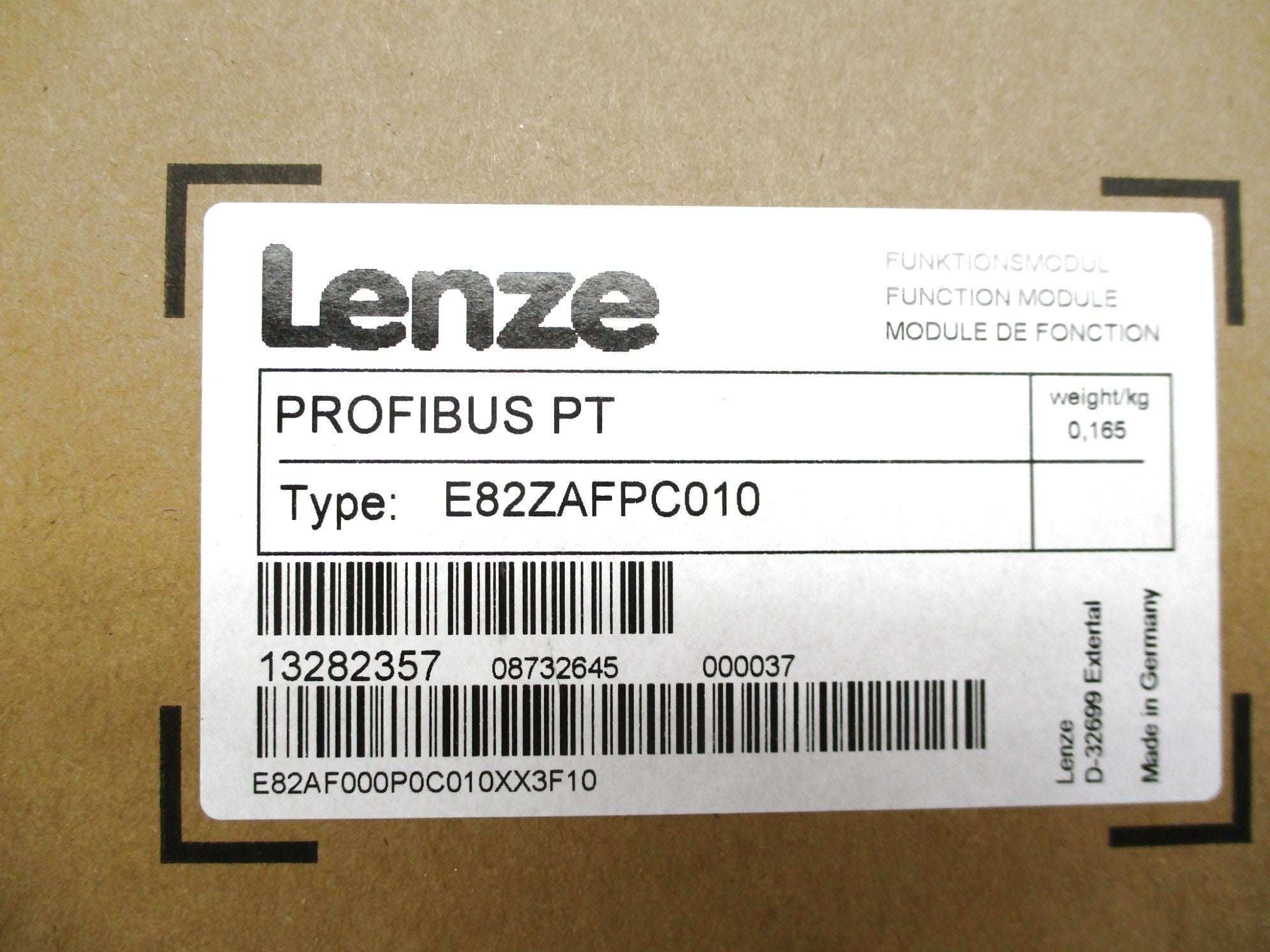LENZE E82ZAFPC010 NSFS