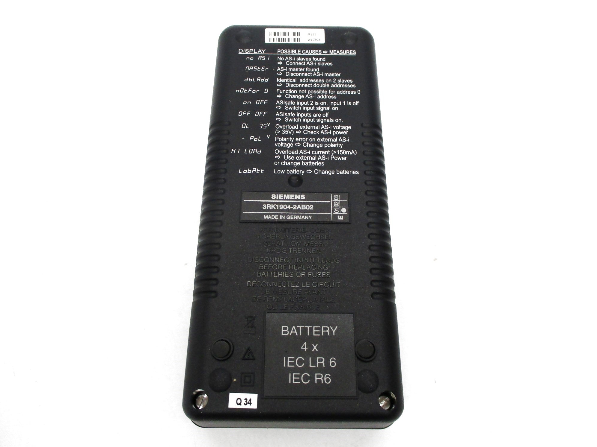 SIEMENS 3RK19042AB02 NSMP