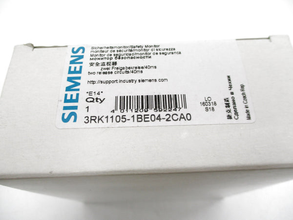 SIEMENS 3RK1105-1BE04-2CA0 NSFS