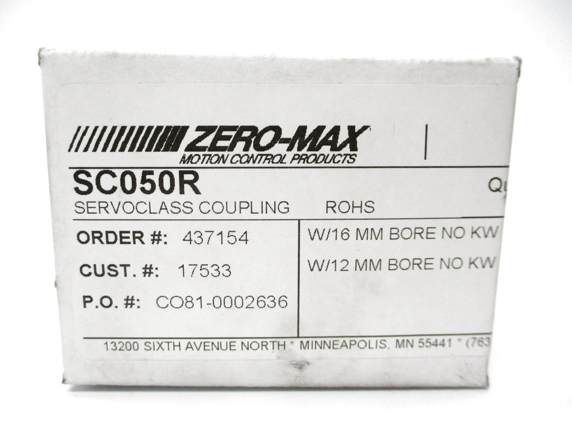 ZERO MAX SC050R NSMP