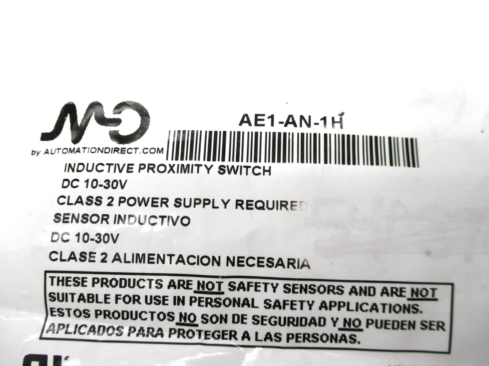 MICRO DETECTORS AE1-AN-1H 10-30VDC NSMP