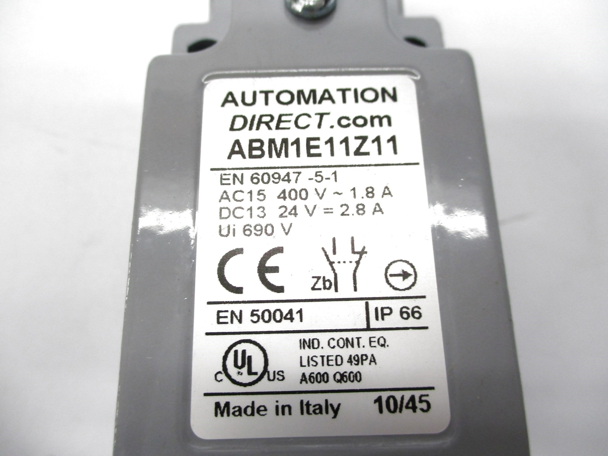 AUTOMANTION DIRECT ABM1E11Z11 NSMP