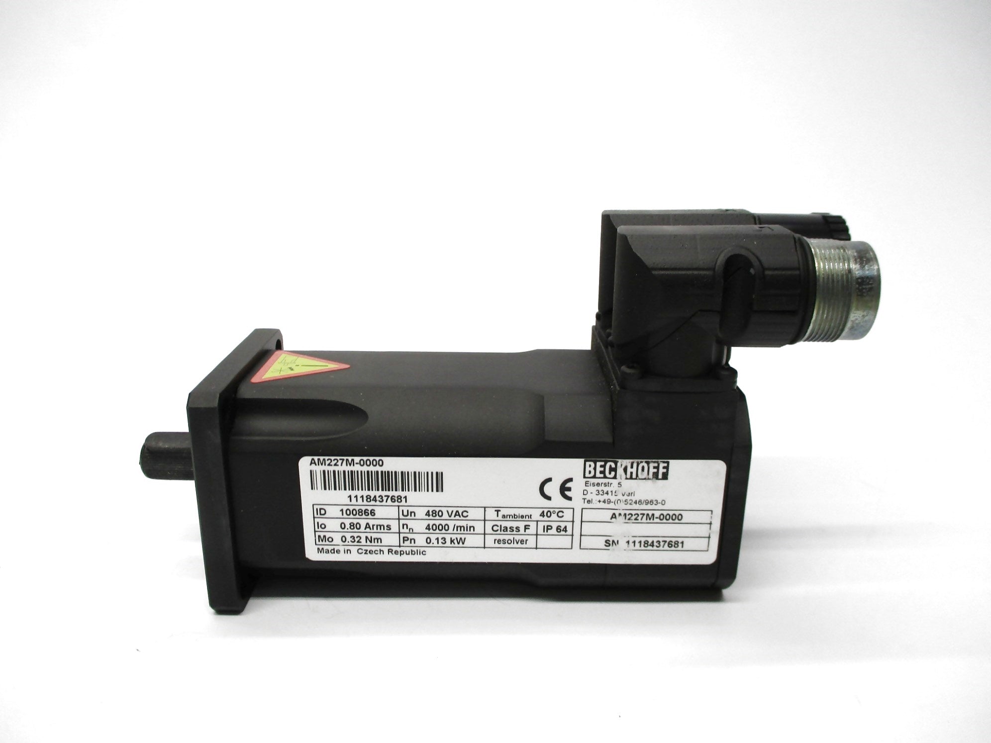 BECKHOFF AM227M-0000 480VAC 0.8A NSMP
