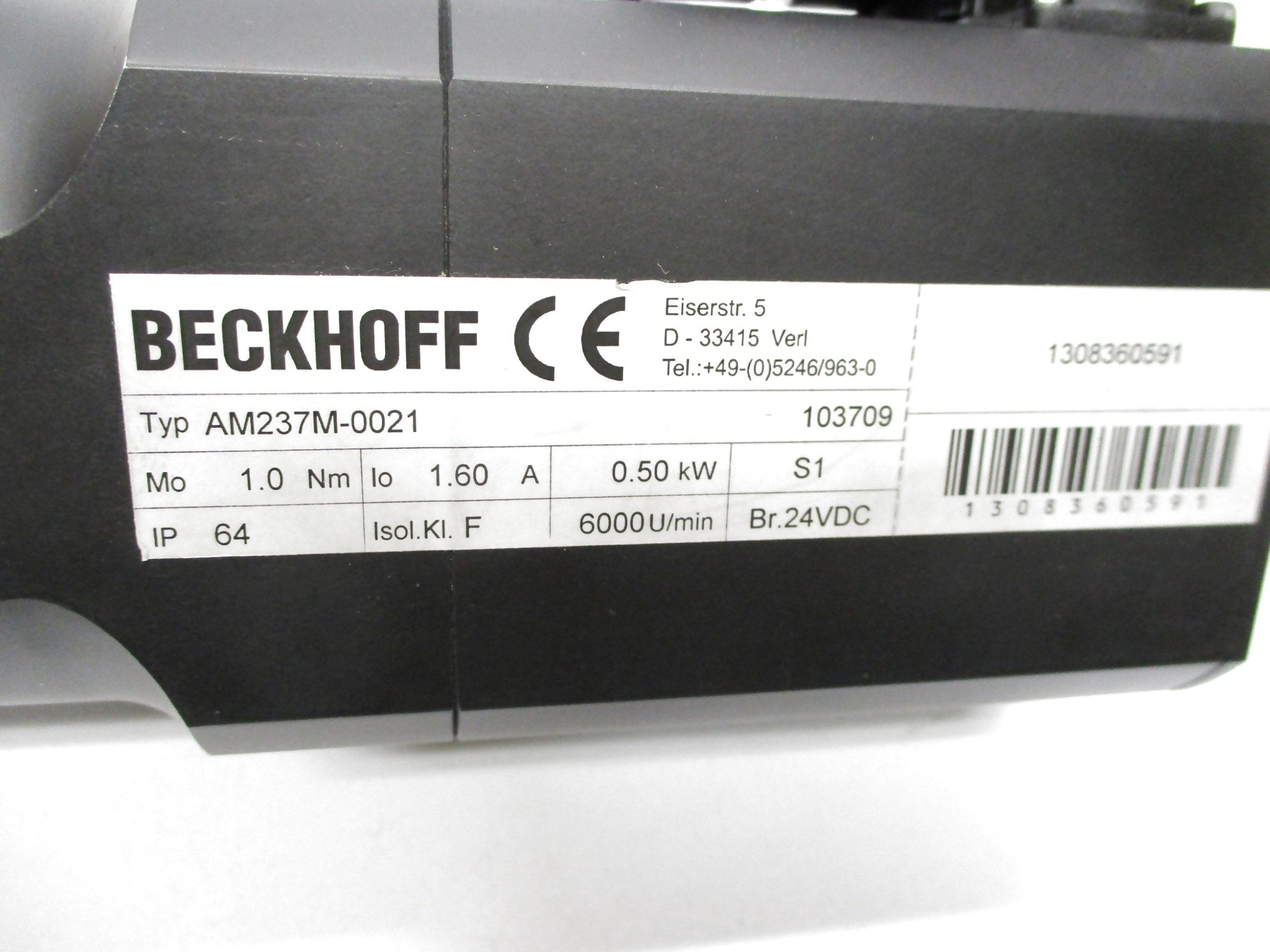 BECKHOFF AM237M-0021 NSMP