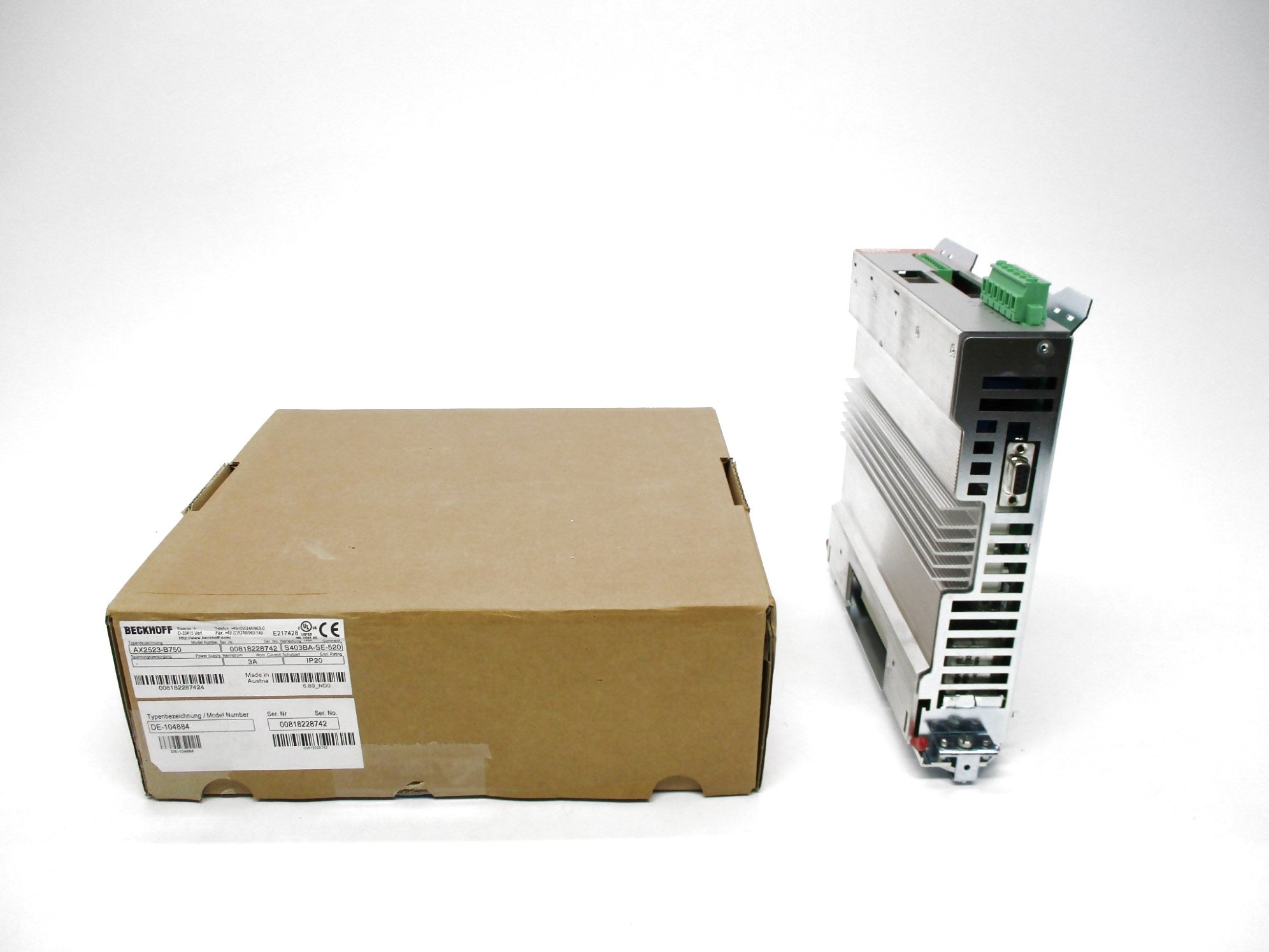 BECKHOFF AX2523-B750 NSMP