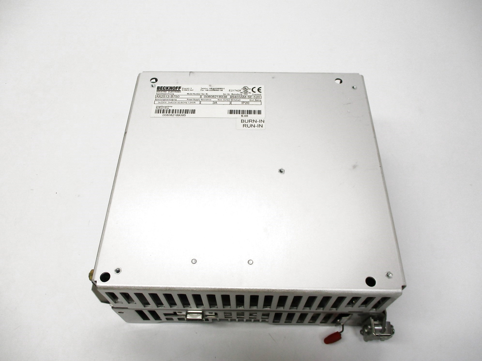 BECKHOFF AX2513-B750 NSMP