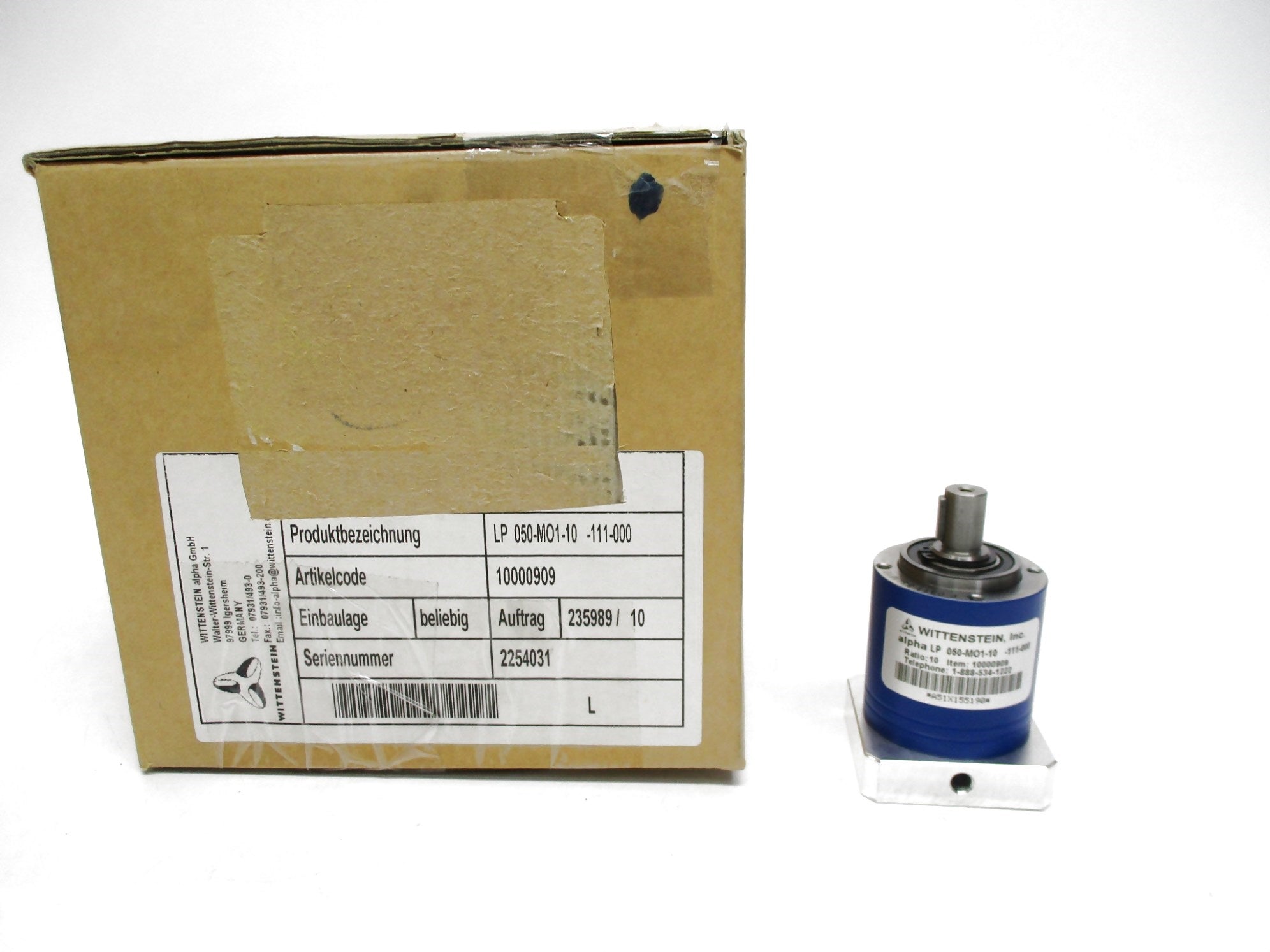 WITTENSTEIN LP050-M01-10-111-000 NSMP