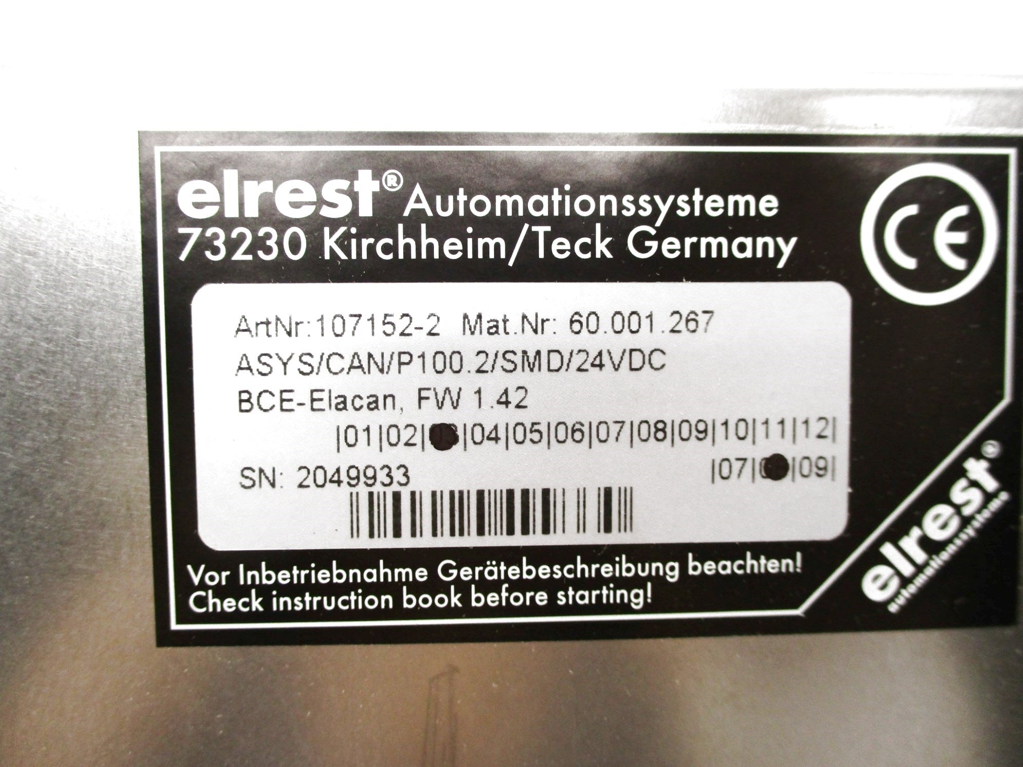 ELREST 107152-2 NSNP