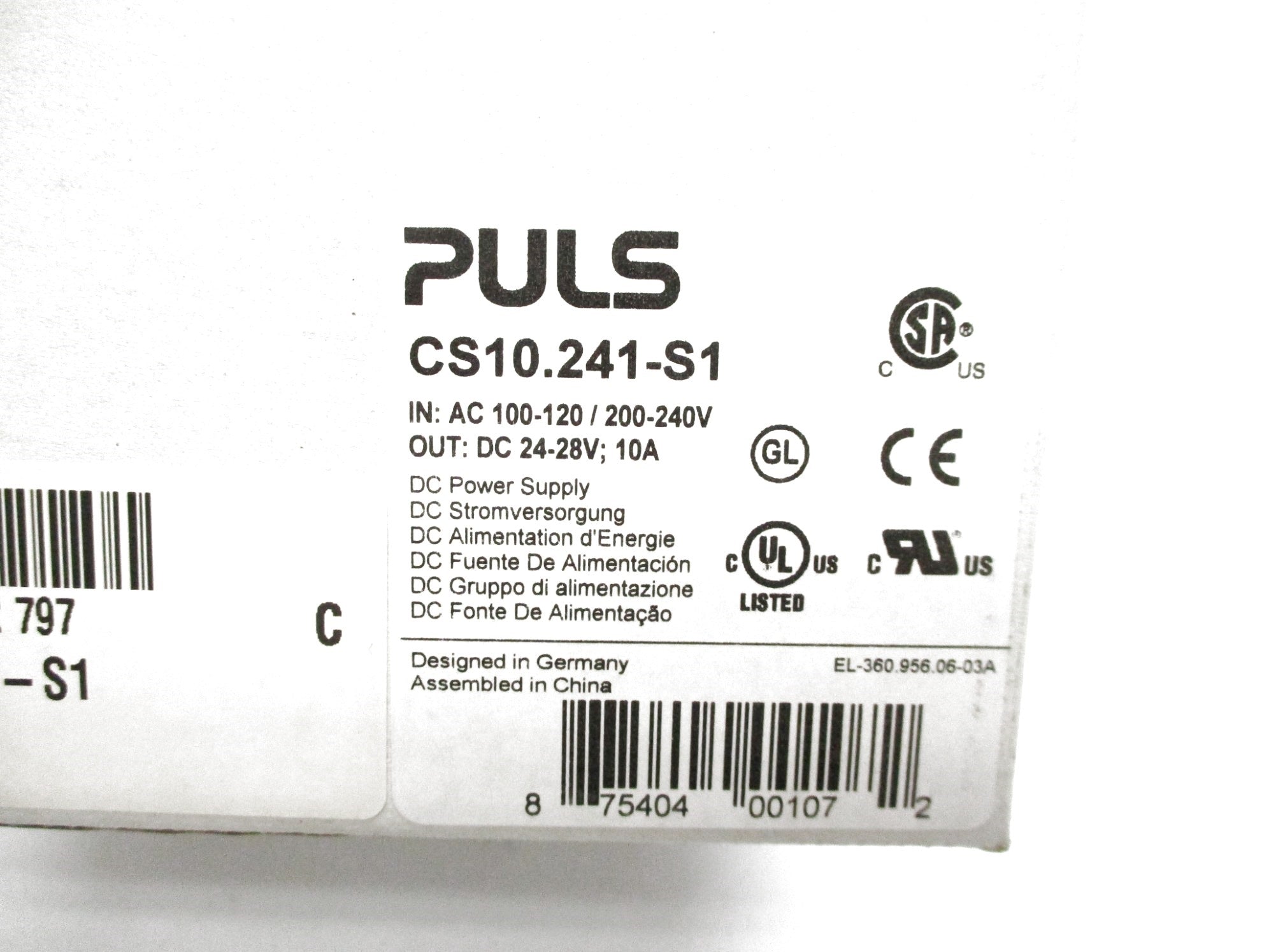 PULS CS10.241-S1 NSMP