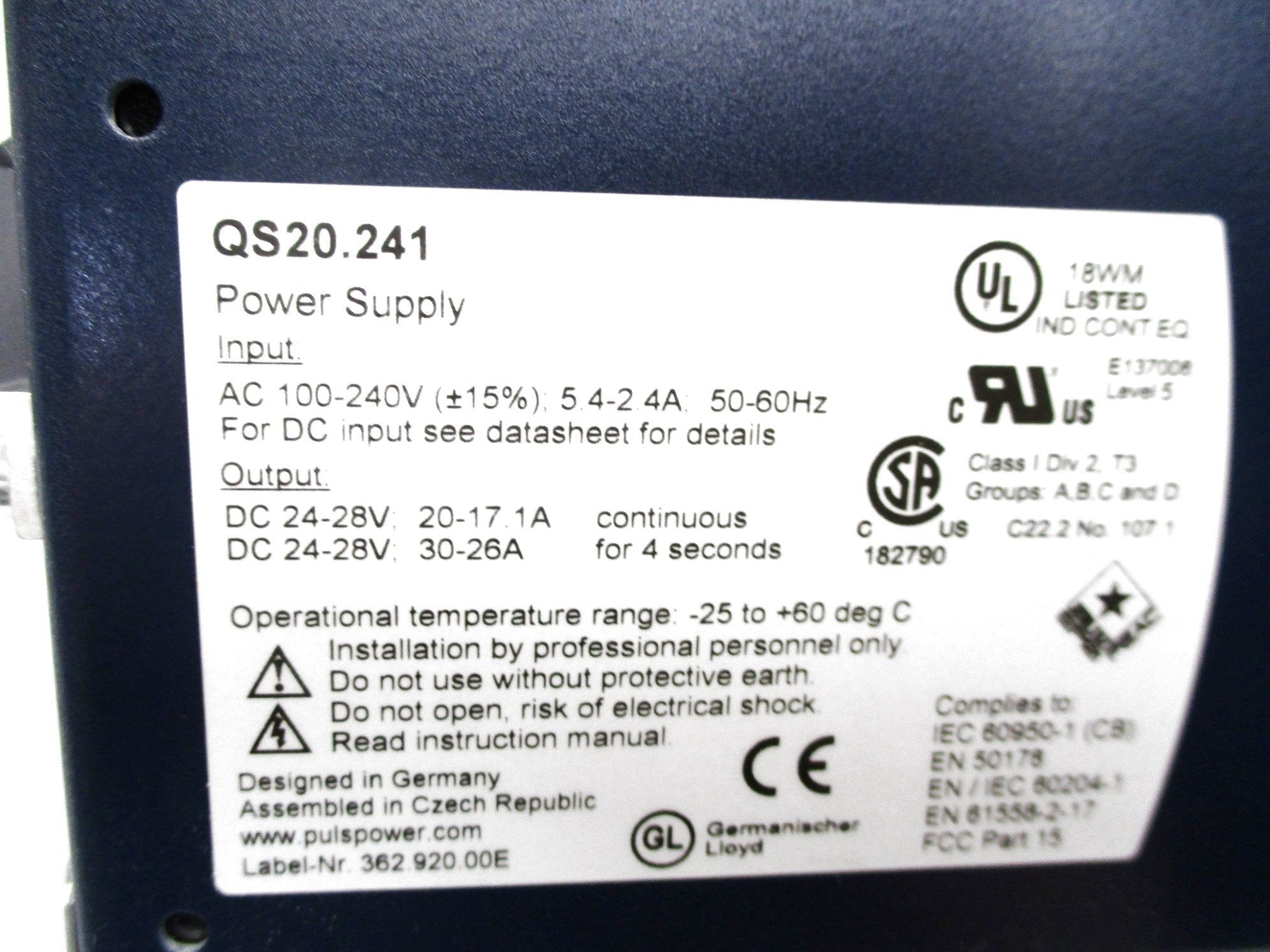 PULS QS20.241 NSMP