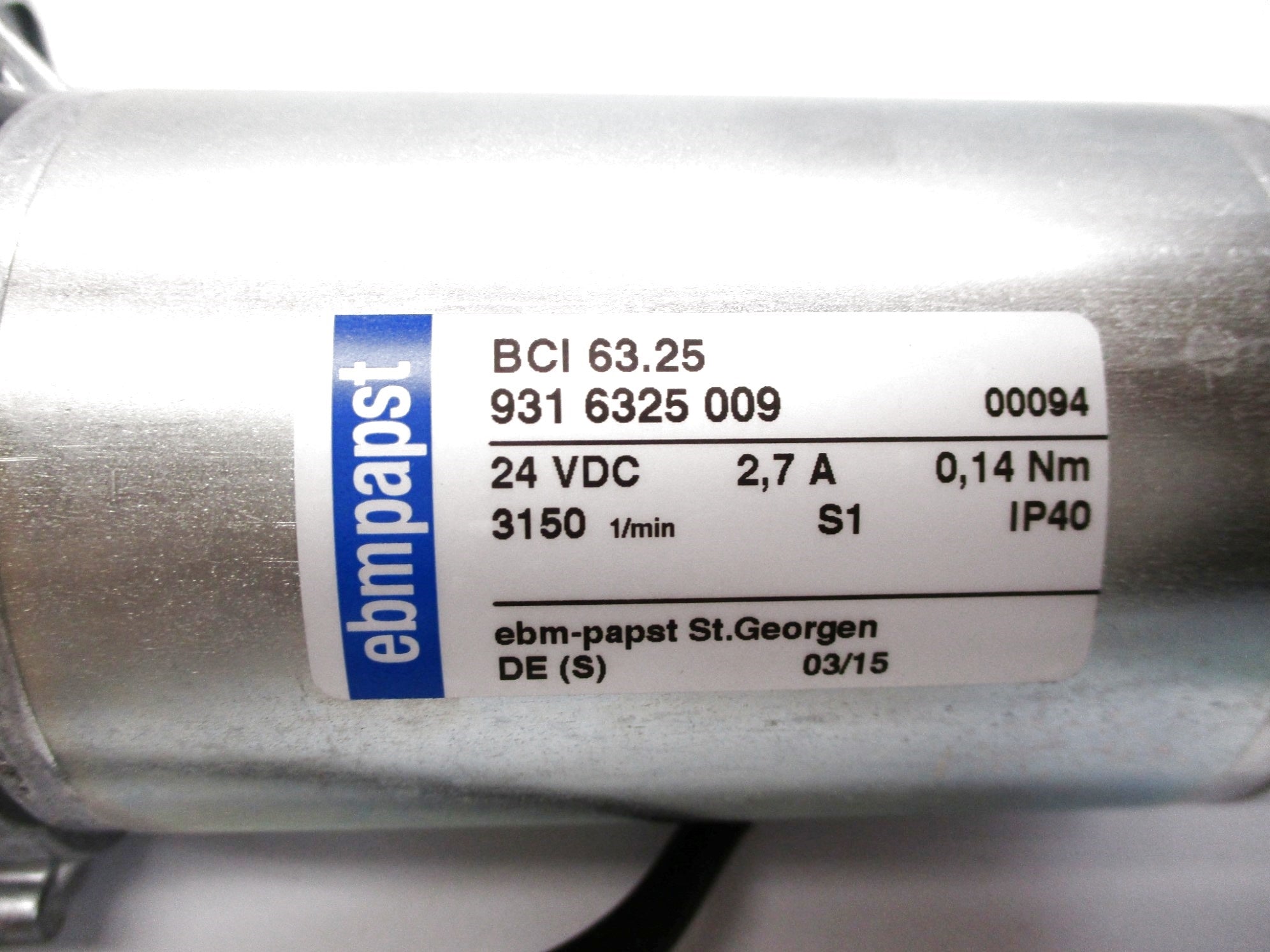 EBMPAPST BCI63.25 NSNP
