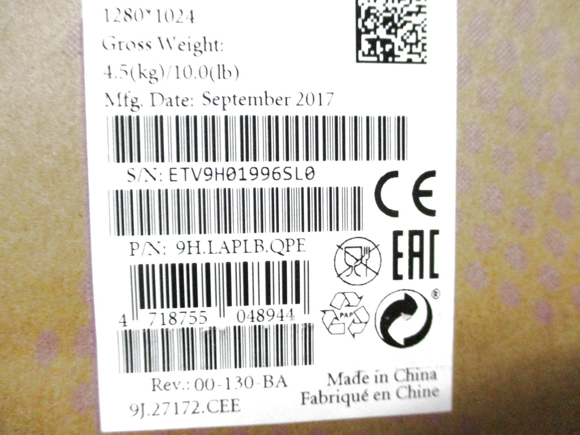 BENQ BL912 NSMP