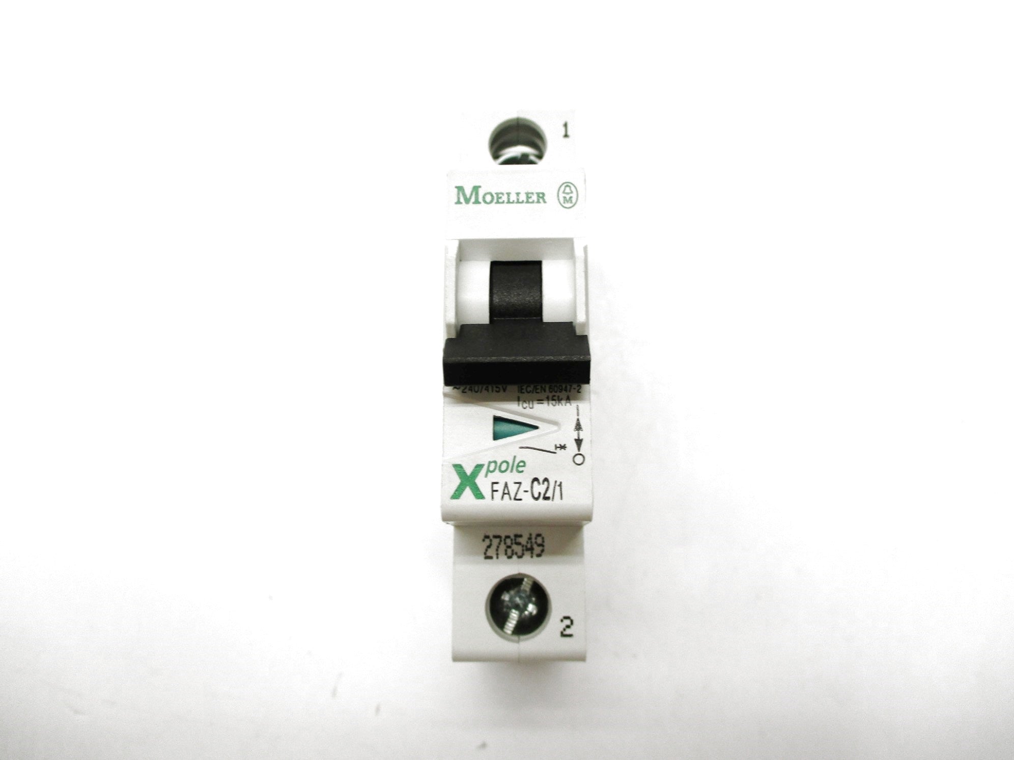 KLOCKNER MOELLER FAZ-C2/1 2A 240/415V NSNP