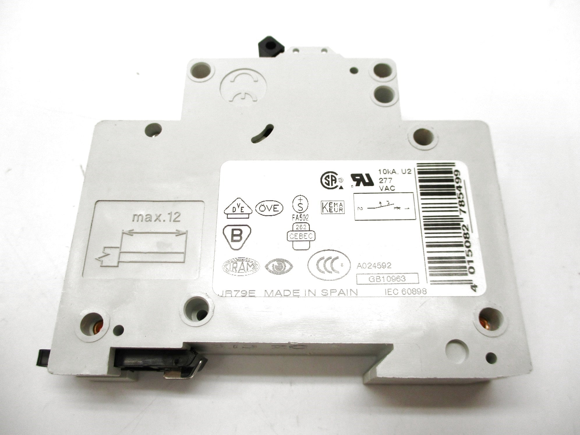 KLOCKNER MOELLER FAZ-C2/1 2A 240/415V NSNP