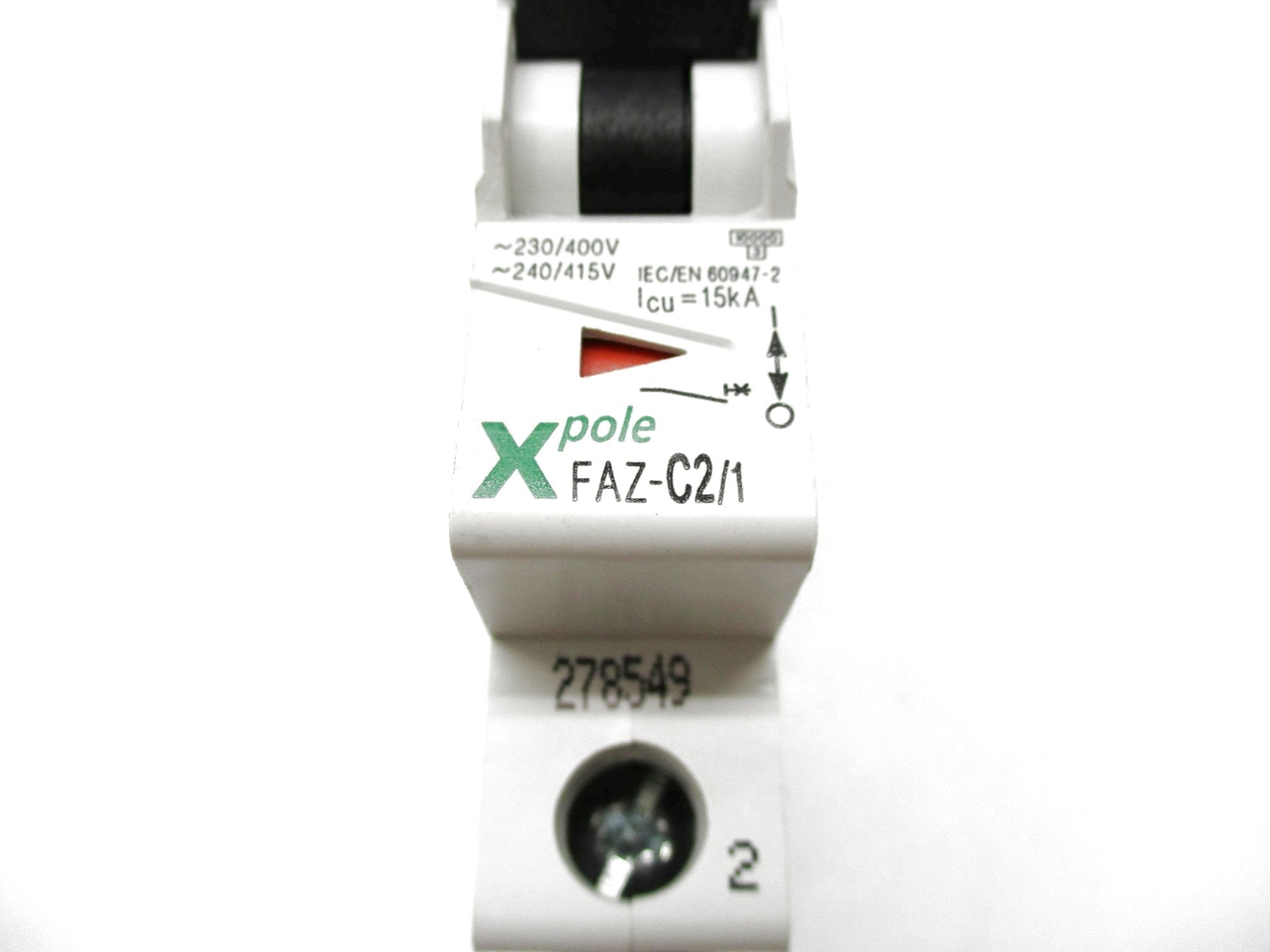 KLOCKNER MOELLER FAZ-C2/1 2A 240/415V NSNP