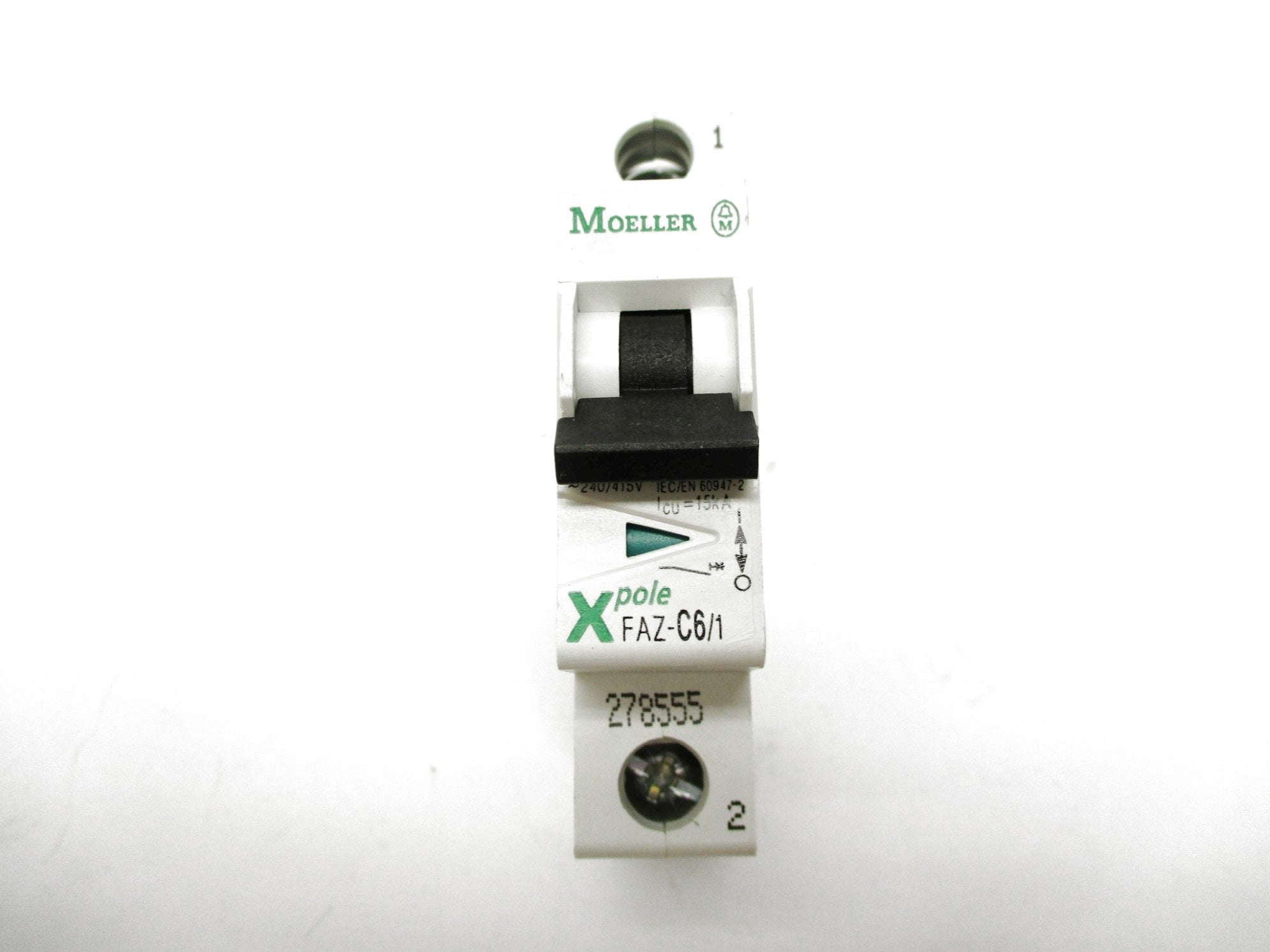 KLOCKNER MOELLER FAZ-C6/1 6A 240/415VAC NSNP