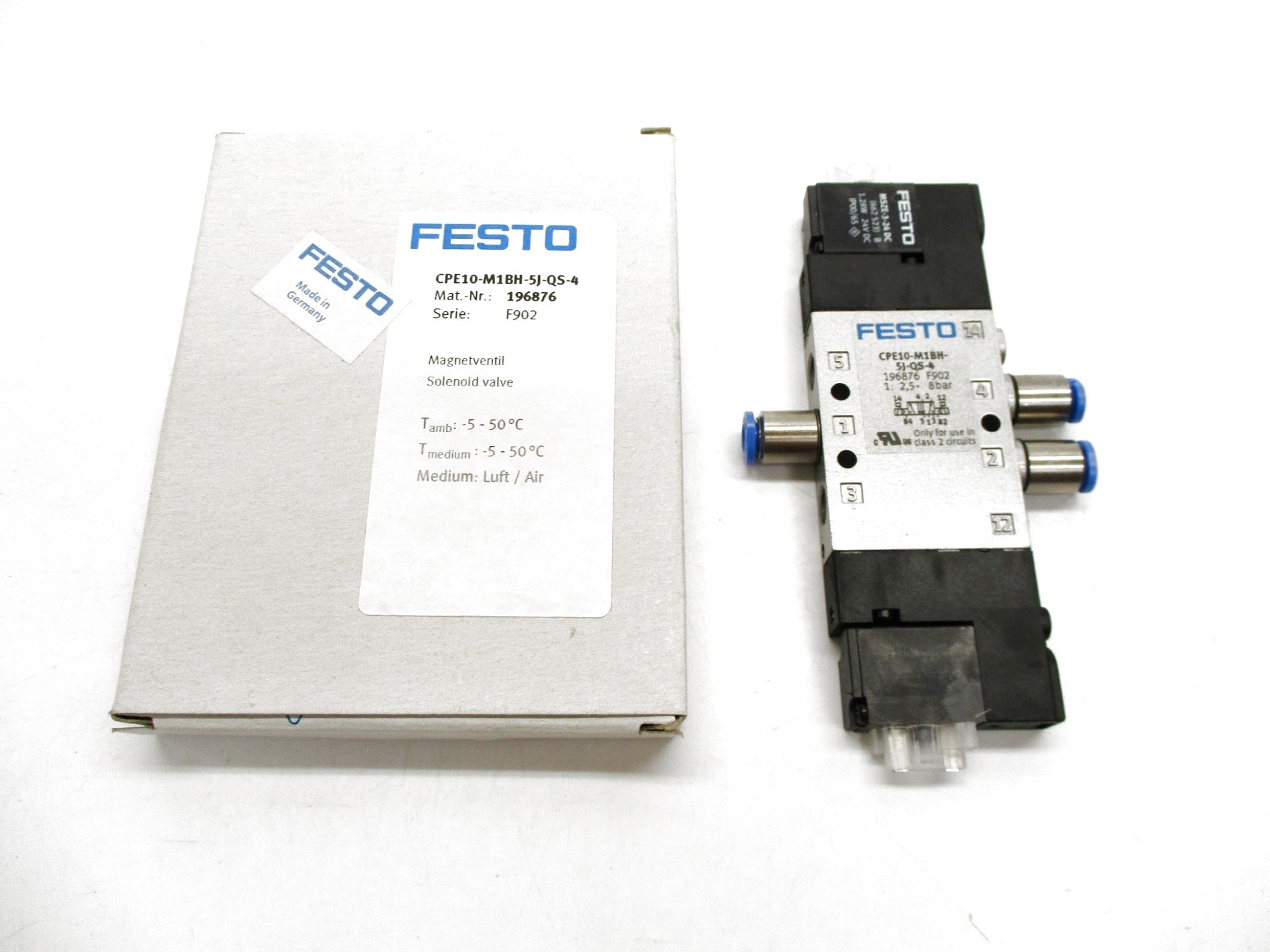 FESTO CPE10-M1BH-5J-QS-4 24VDC NSMP