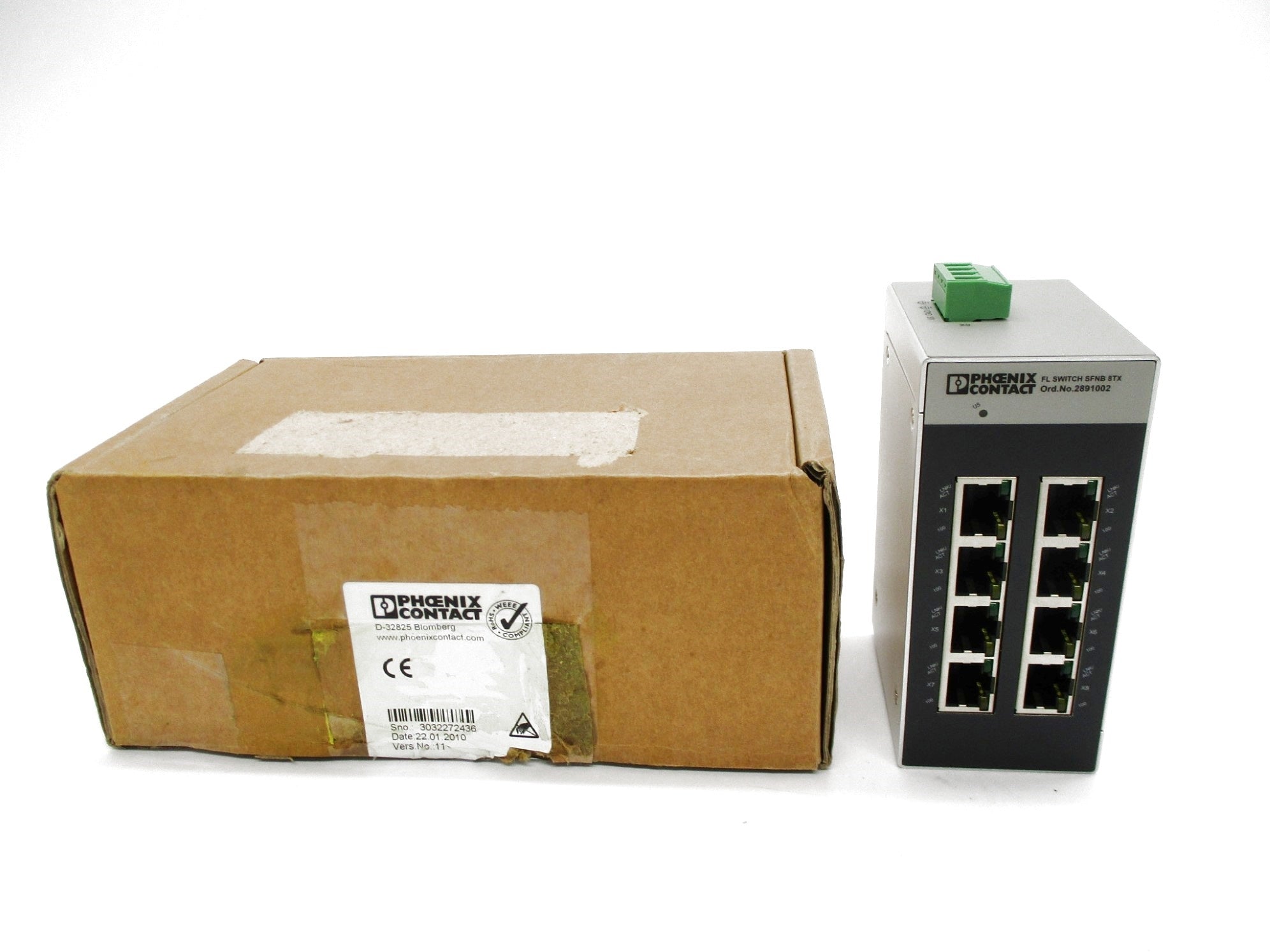 PHOENIX CONTACT FLSWITCHSFNB8TX 2891002 NSMP