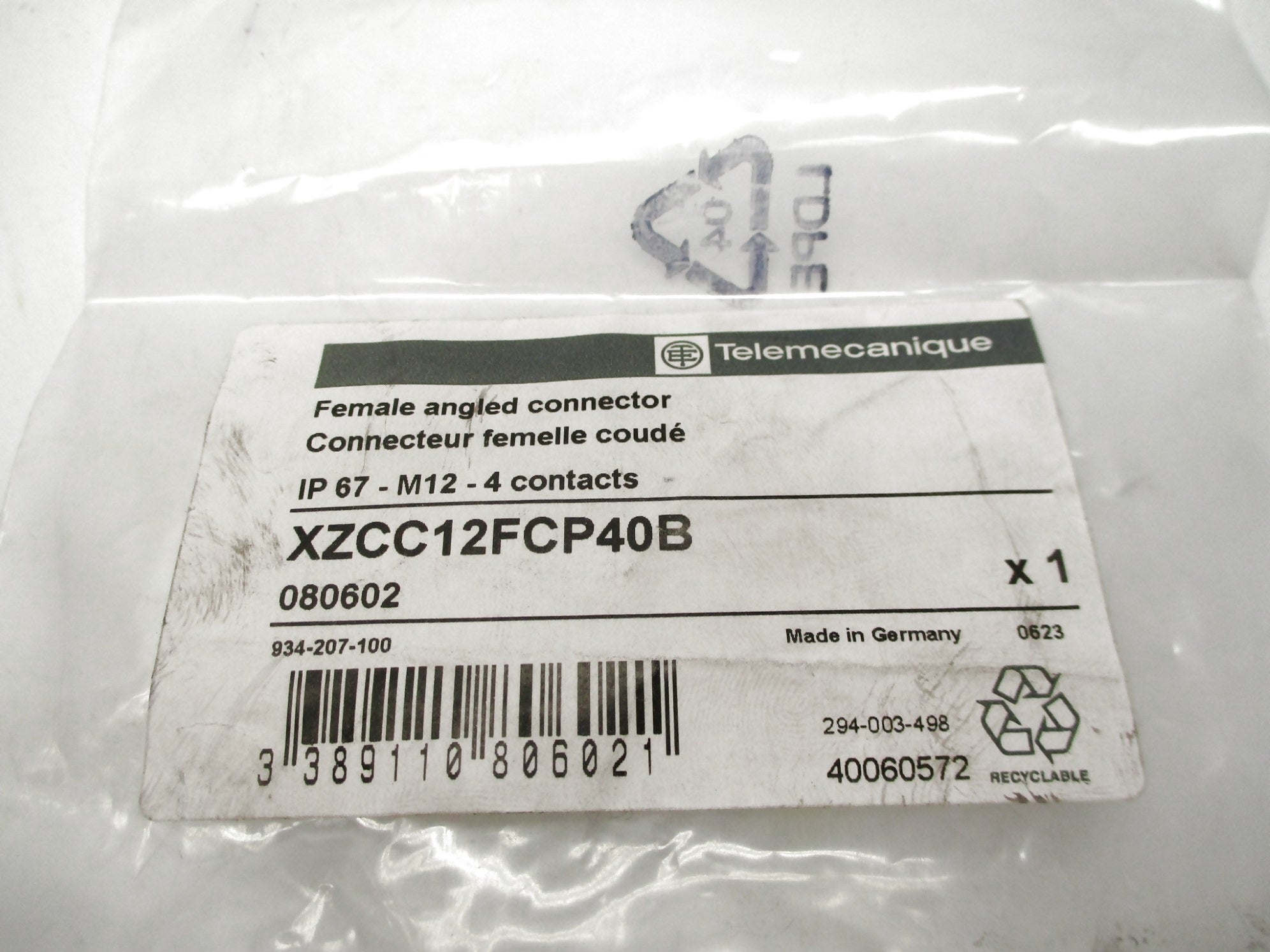 TELEMECANIQUE XSCC12FCP40B NSMP