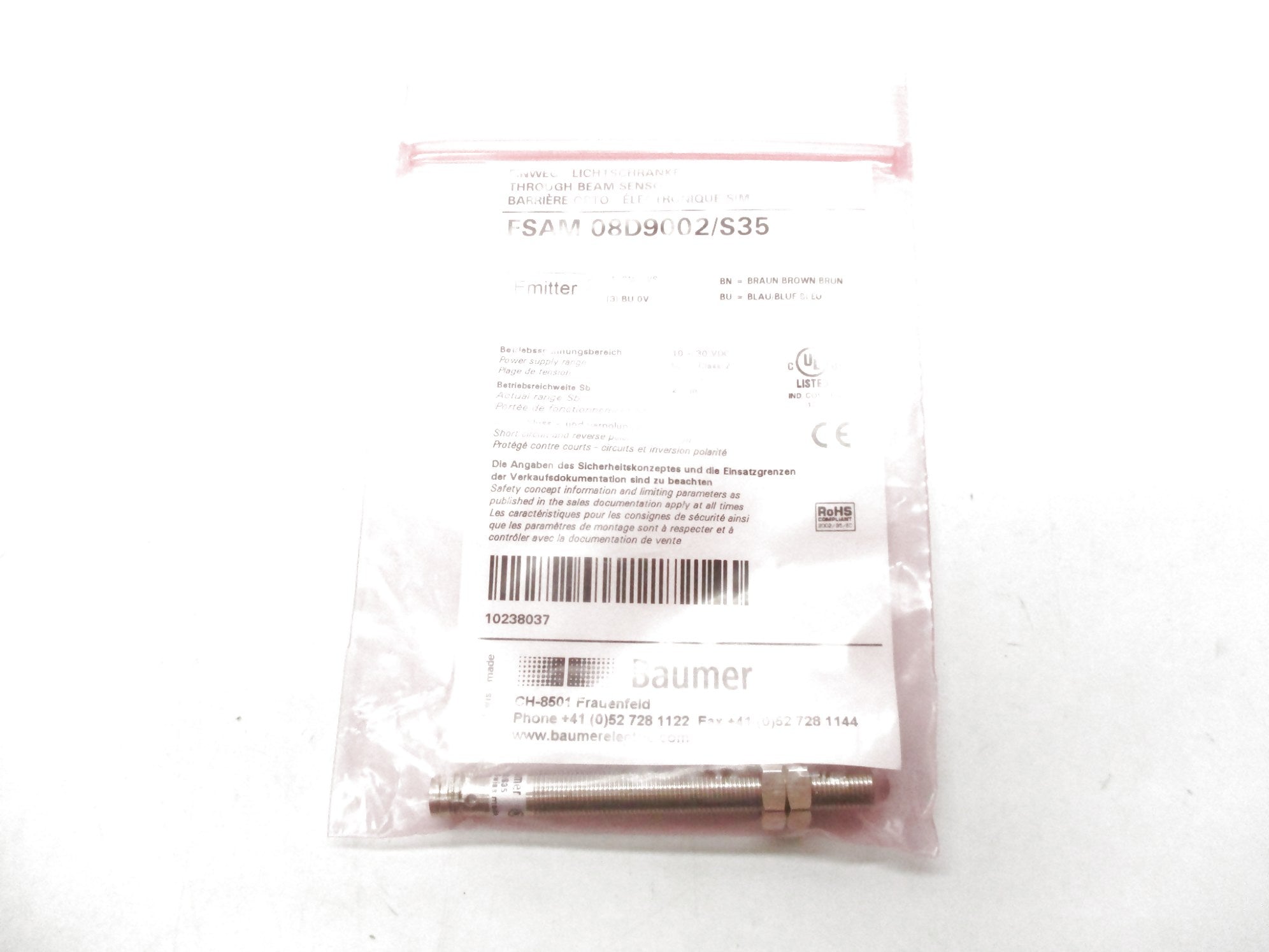 BAUMER FSAM08D9002/S35 NSMP