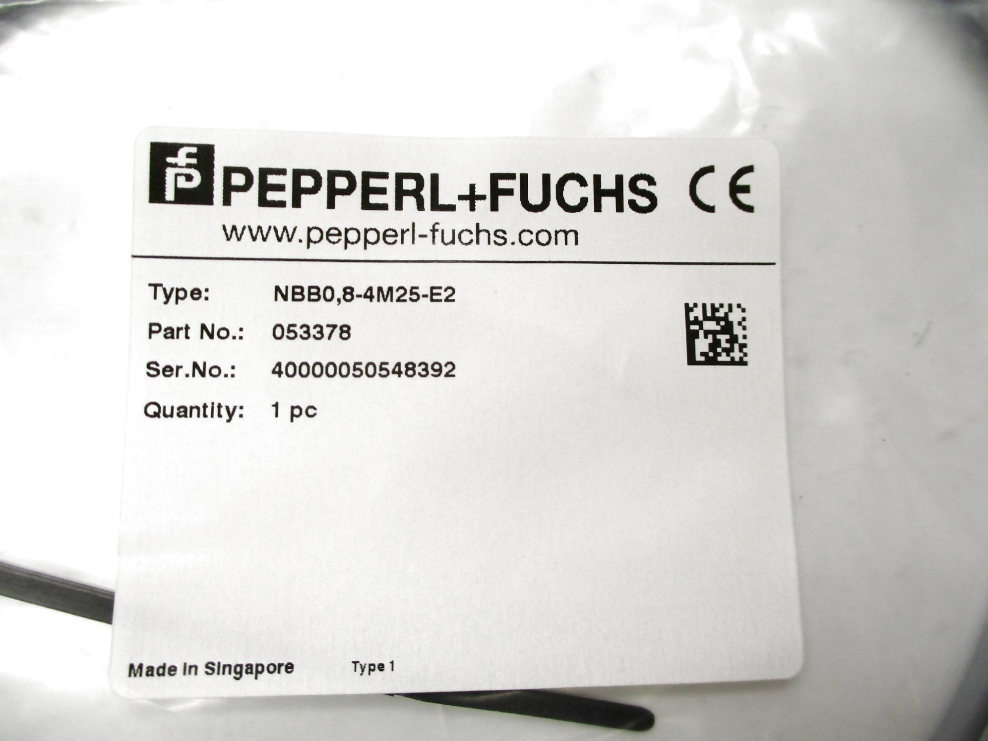 PEPPERL+FUCHS NBB0.8-4M25-E2 053378 10-30VDC NSMP