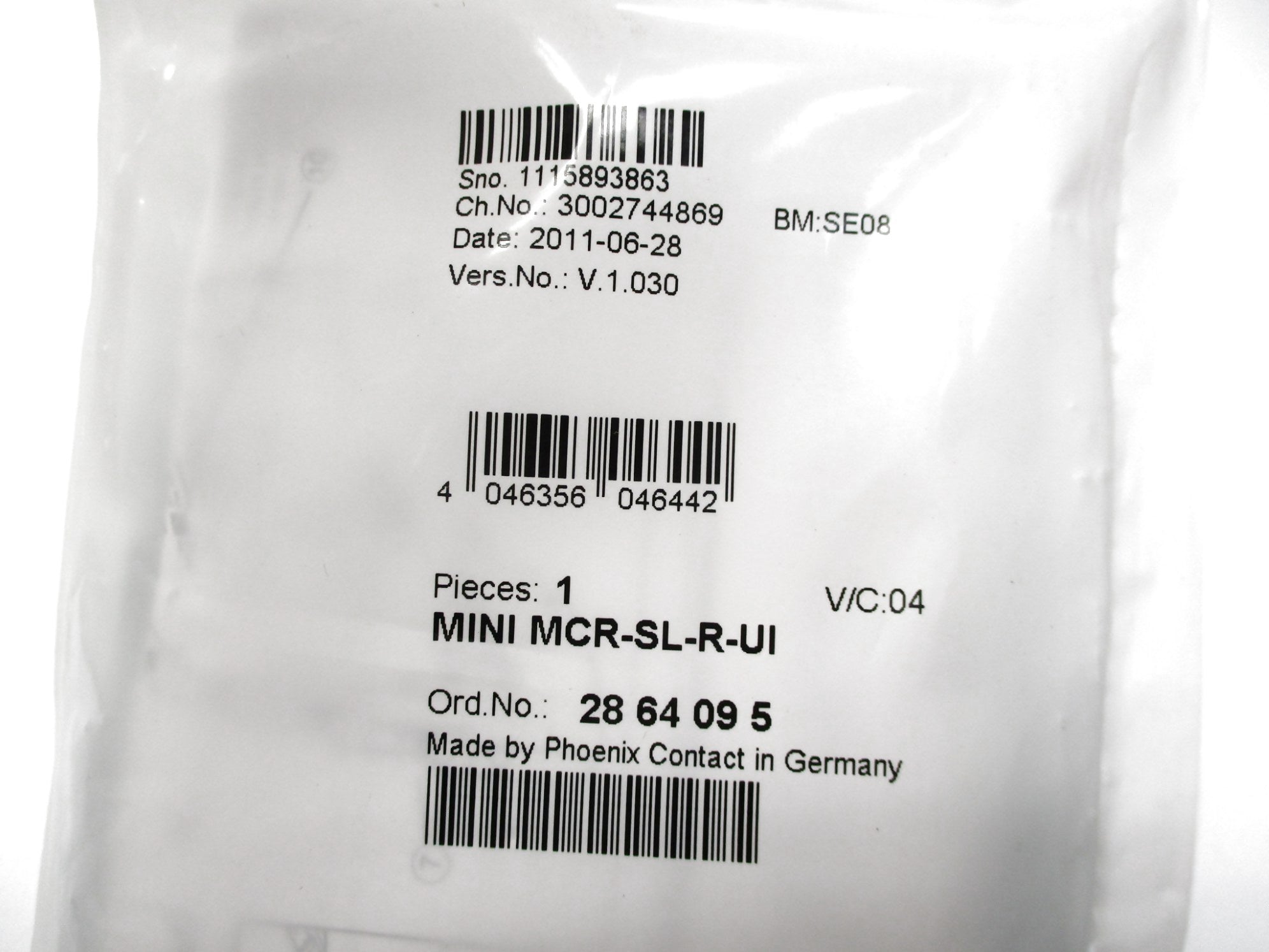 PHOENIX CONTACT MINIMCR-SL-R-UI 2864095 NSMP