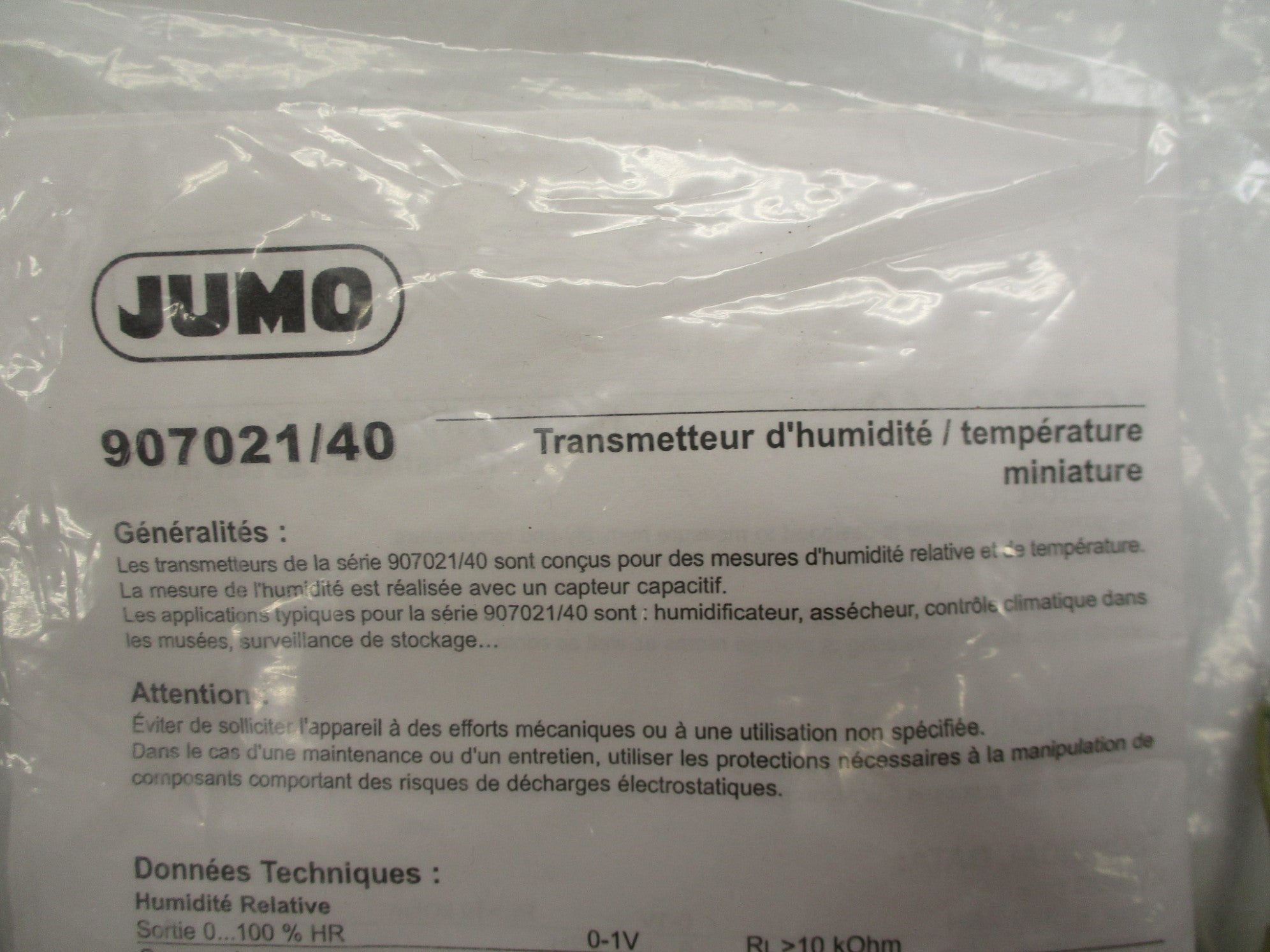 JUMO 907021/40 NSMP