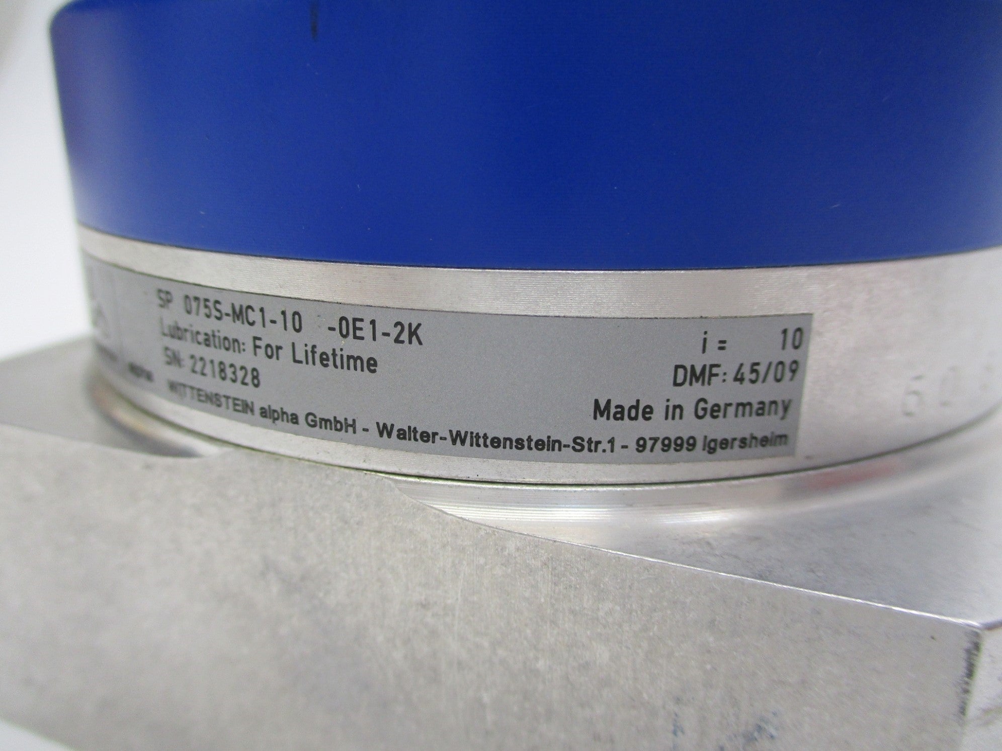 WITTENSTEIN SP075S-MC1-1-0E1-2K NSNP
