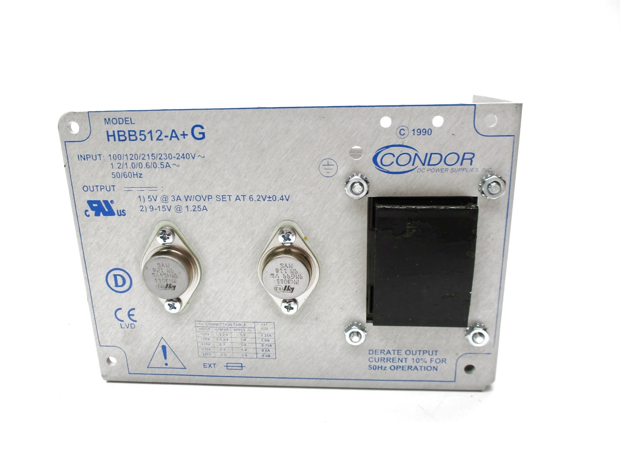 CONDOR HBB512-A+G NSMP