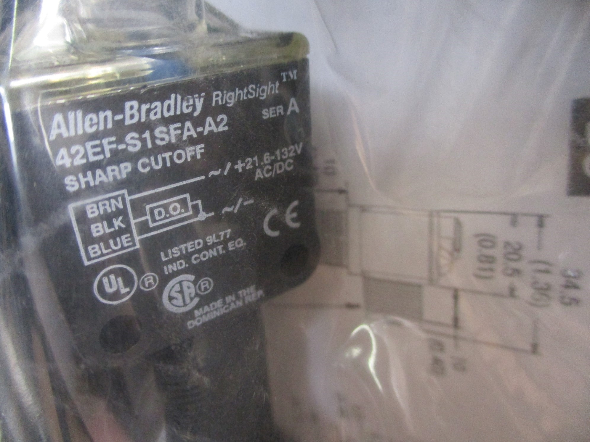 ALLEN BRADLEY 42EF-S1SFA-A2 SER. A (WH) NSMP