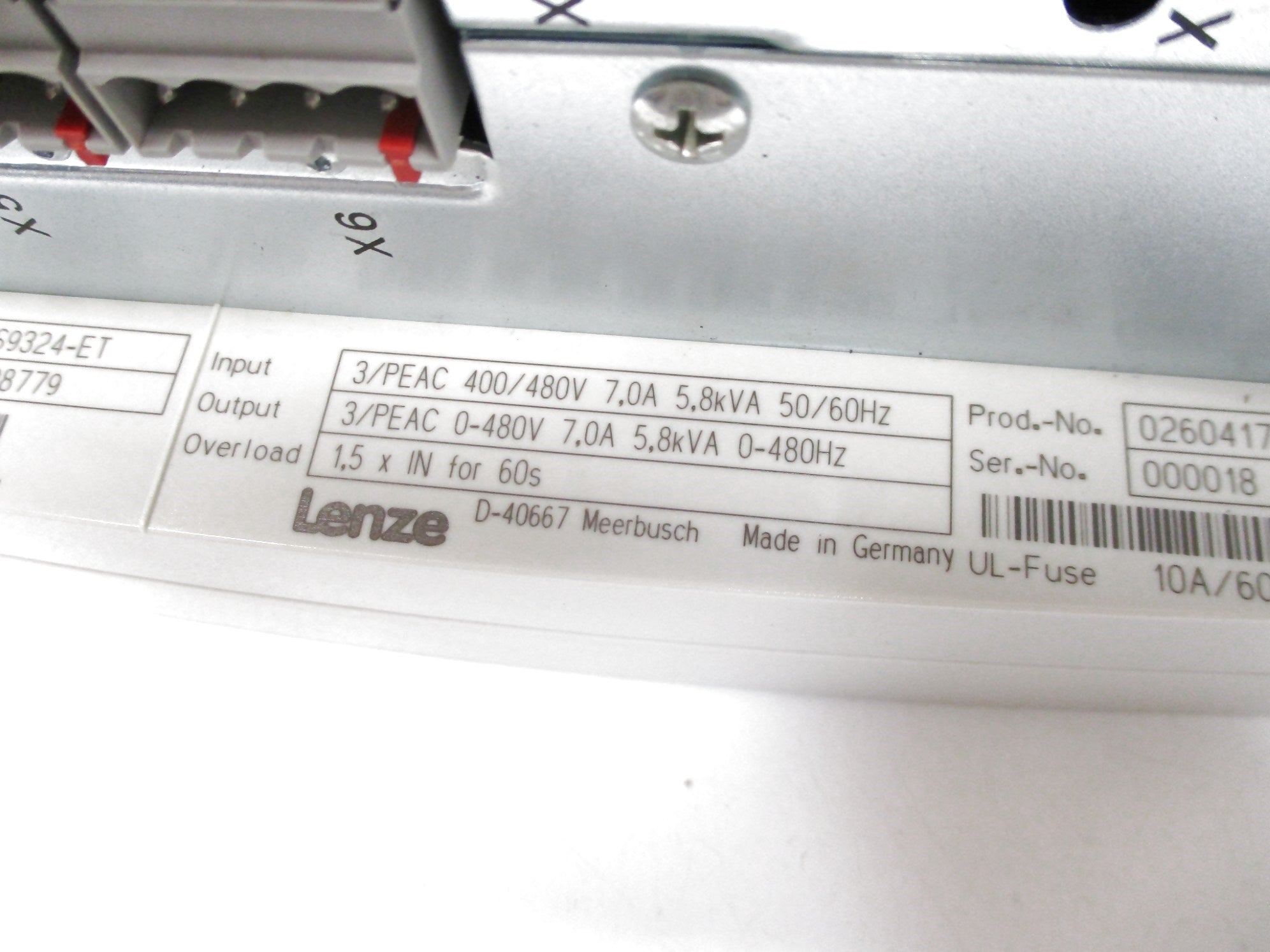 LENZE EVS9324-ET NSMP