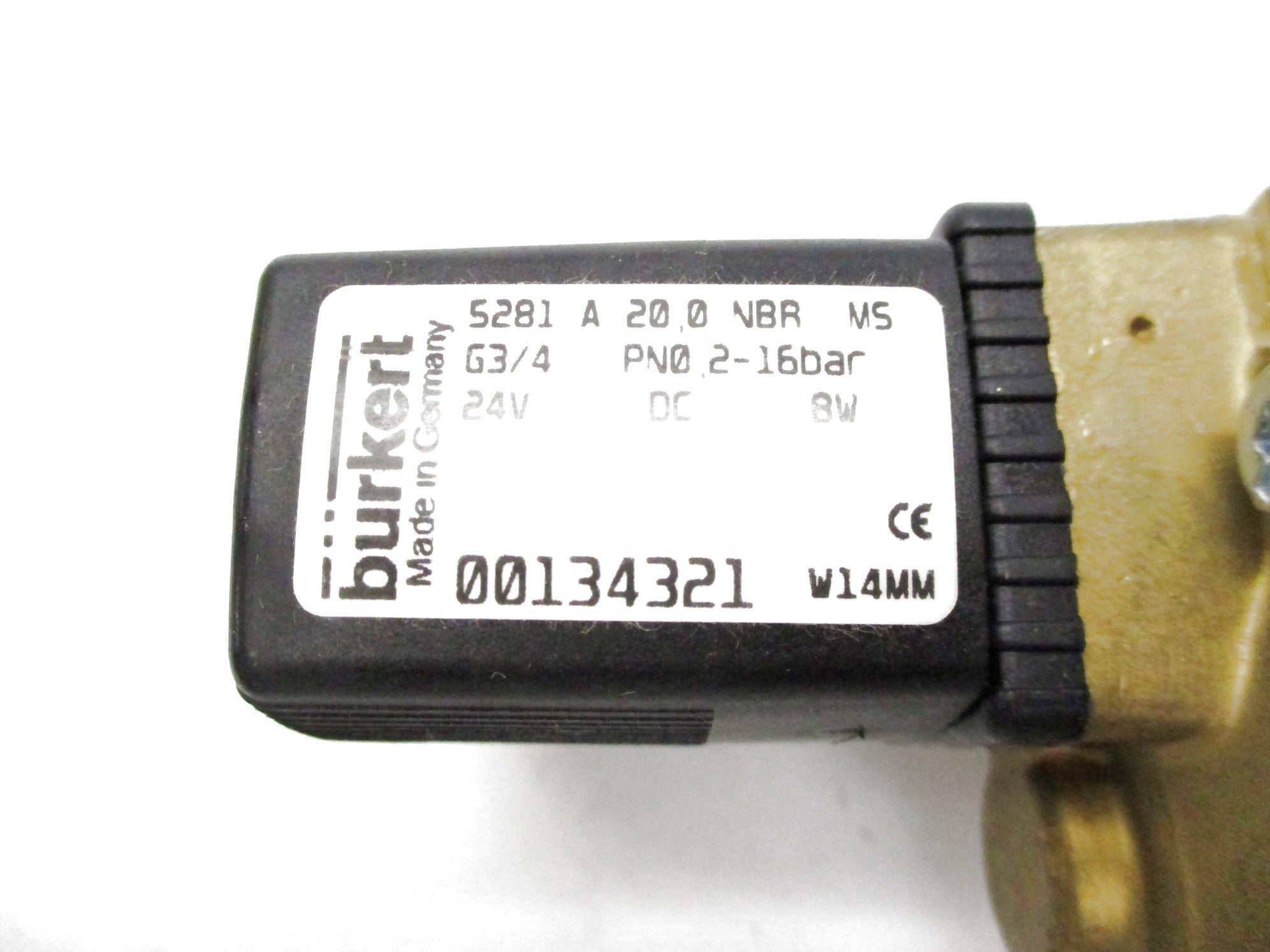 BURKERT 00134321 24VDC NSMP